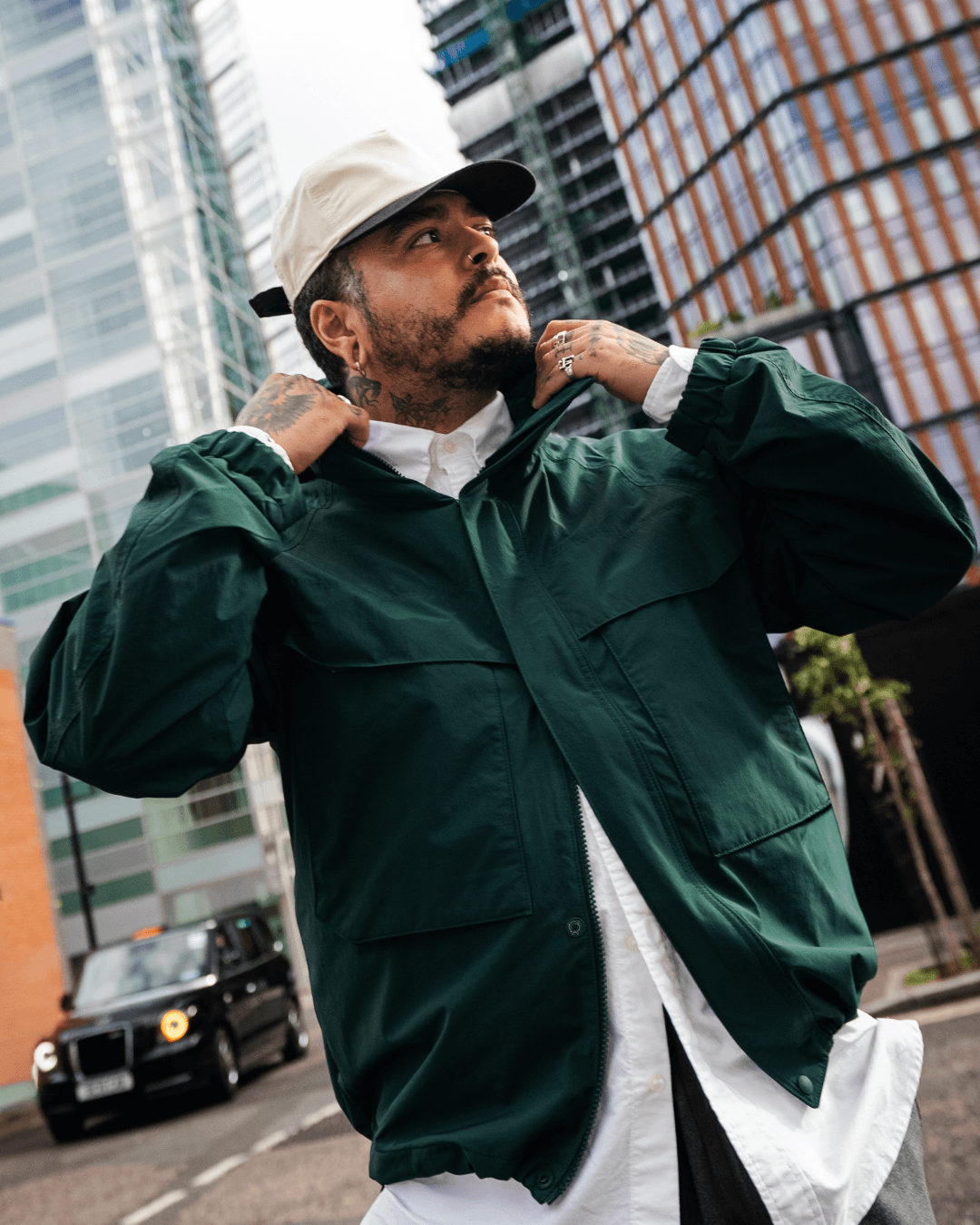 Windproof Parka Green | Outfit