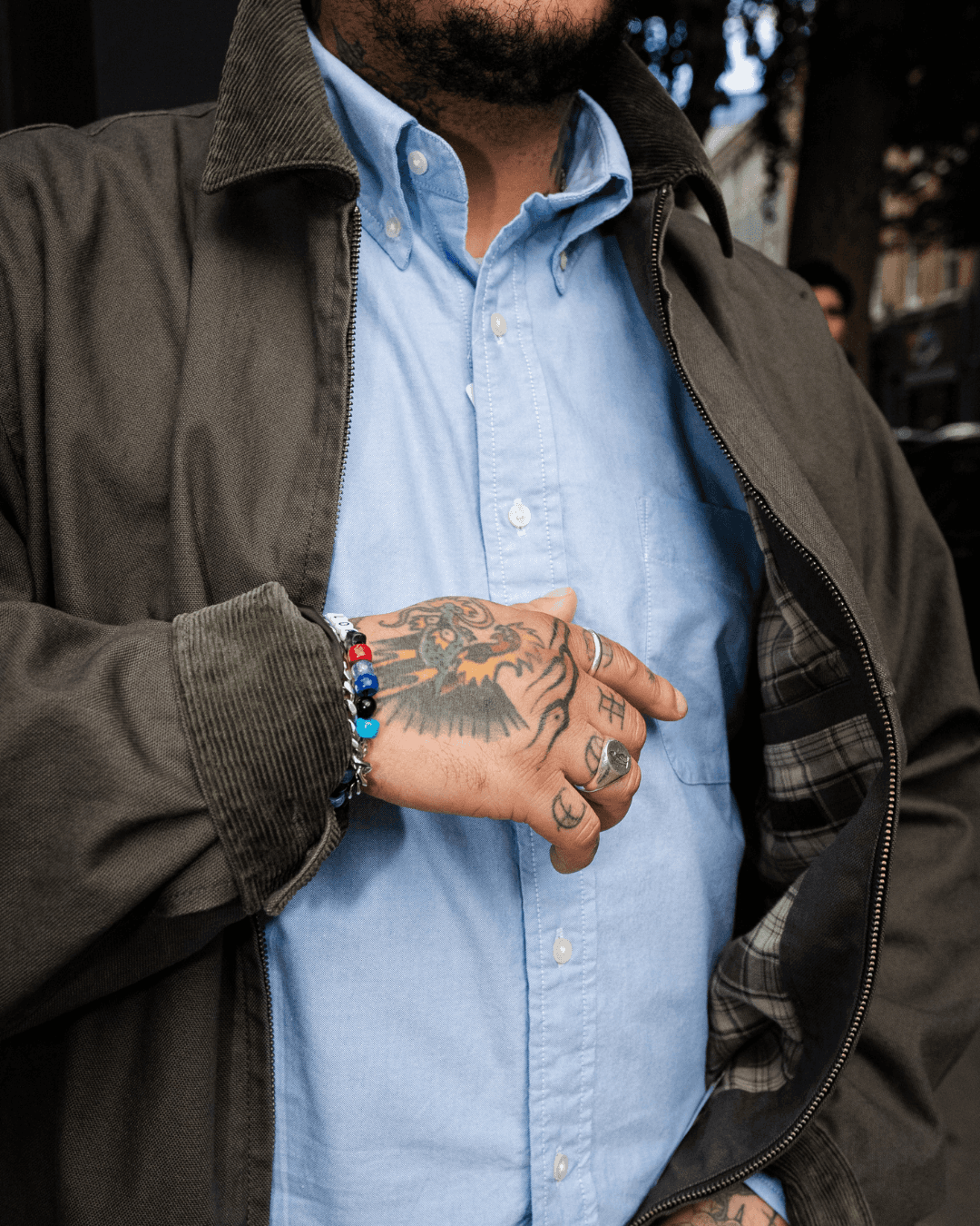 Regular Fit Oxford Shirt Blue | Outfit