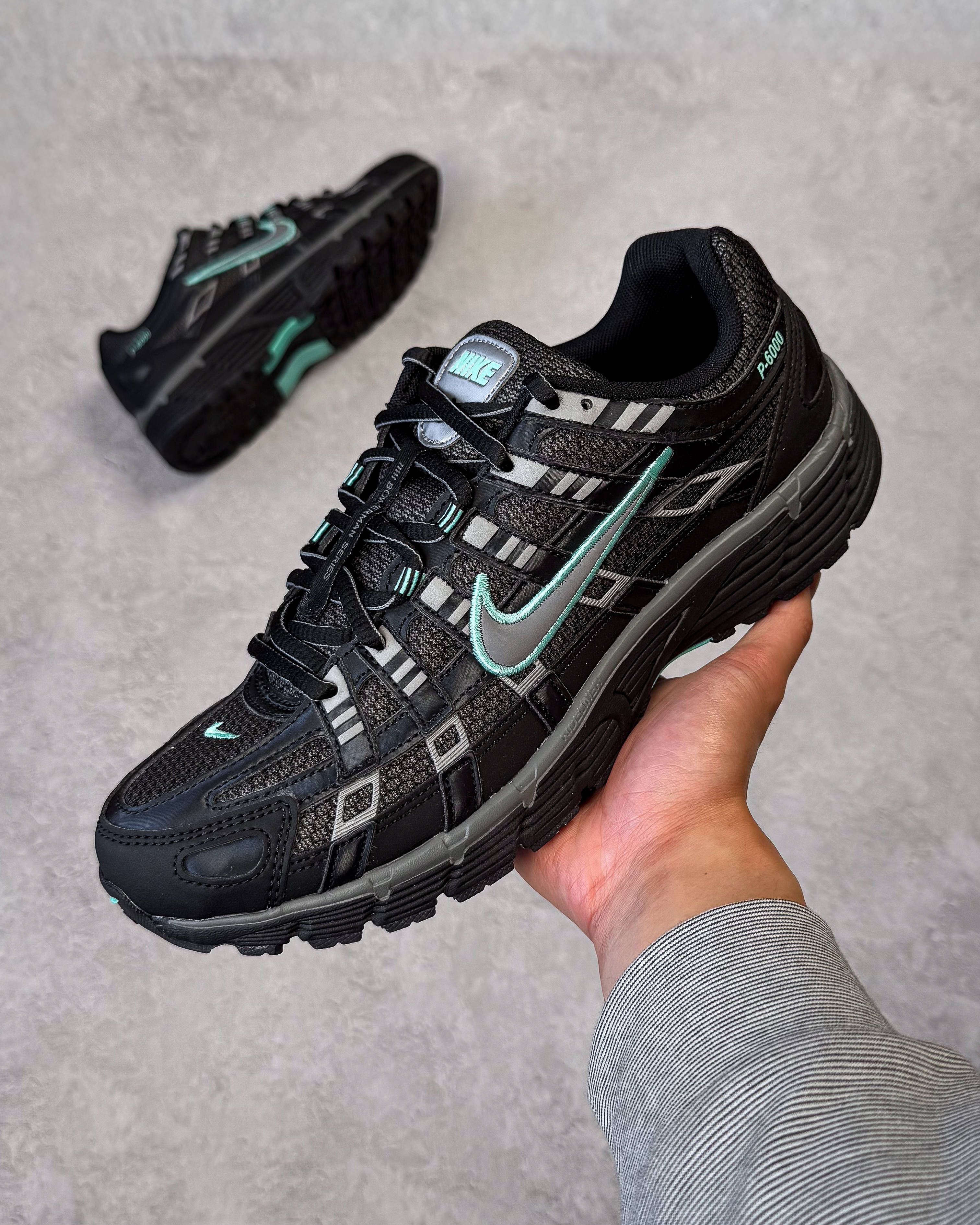 Nike P-6000 Black Hyper Turquoise