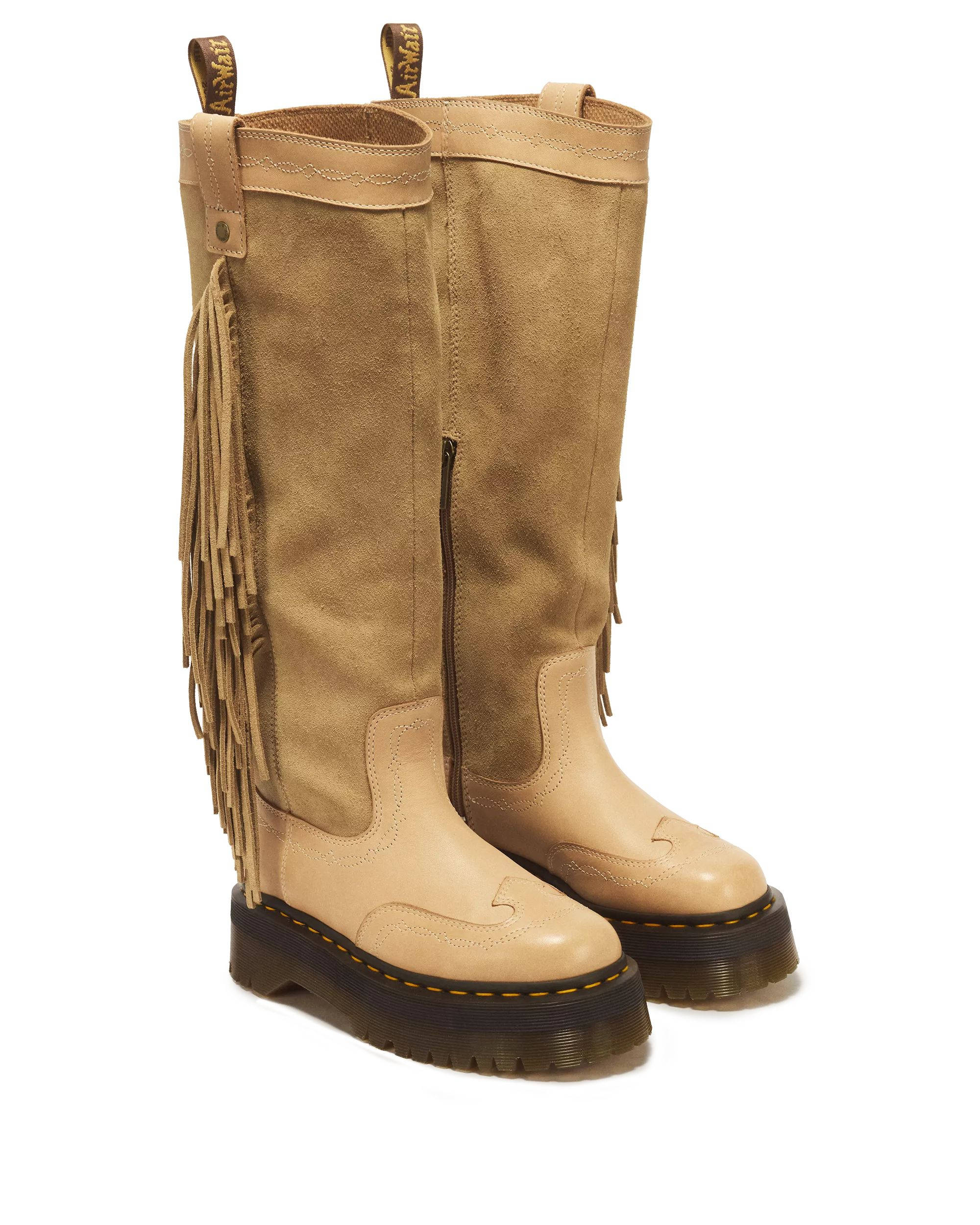 Dr. Martens Desert Rodeo Quad Hi Boot Yellow 43562200 front