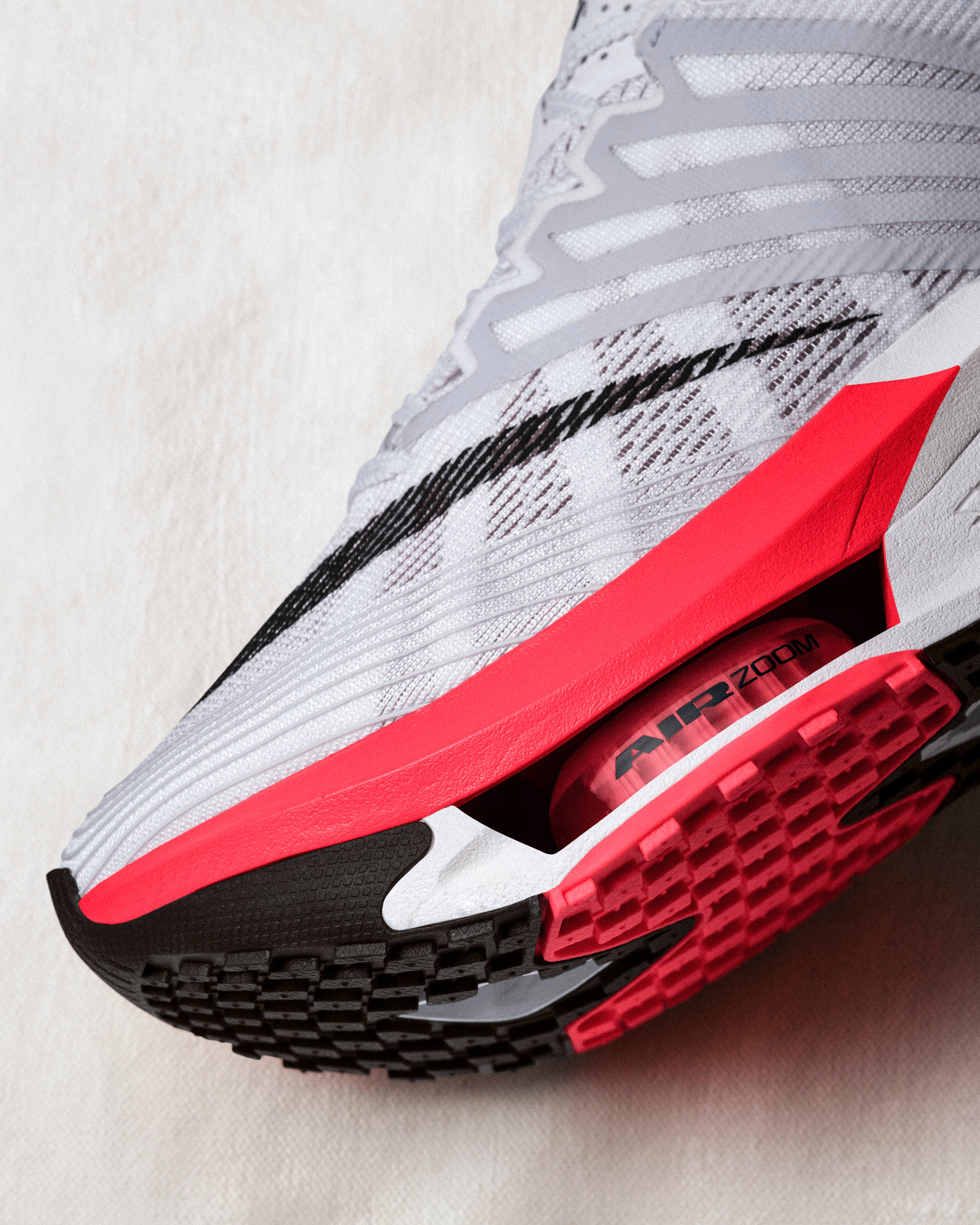 Nike hybrid fly forefoot close-up shot