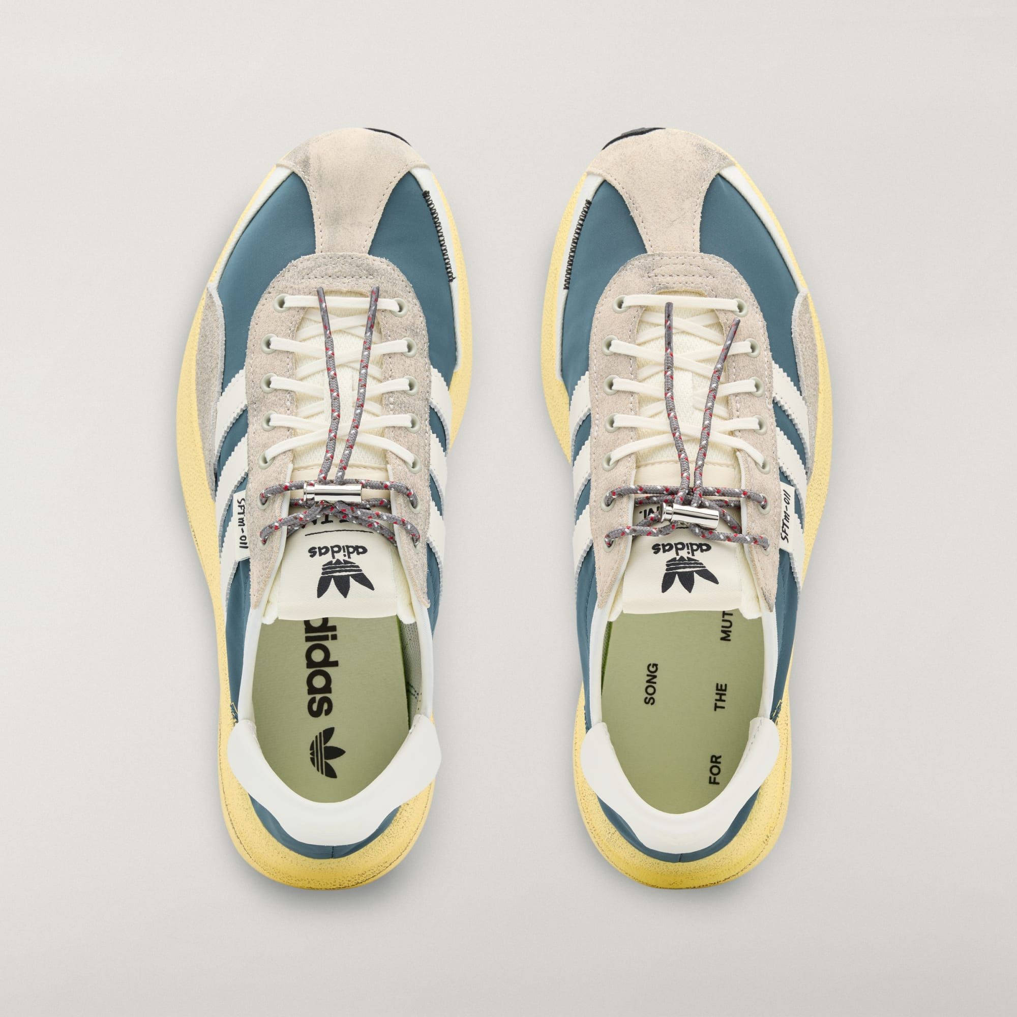 SFTM x adidas SL 72 Pro Wild Teal HQ7603 middle