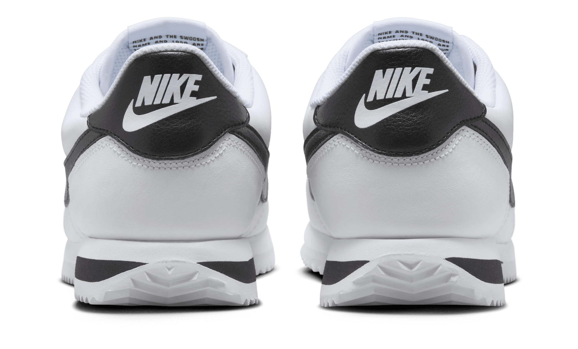 Nike Cortez Leather White Black DN1791-107 back