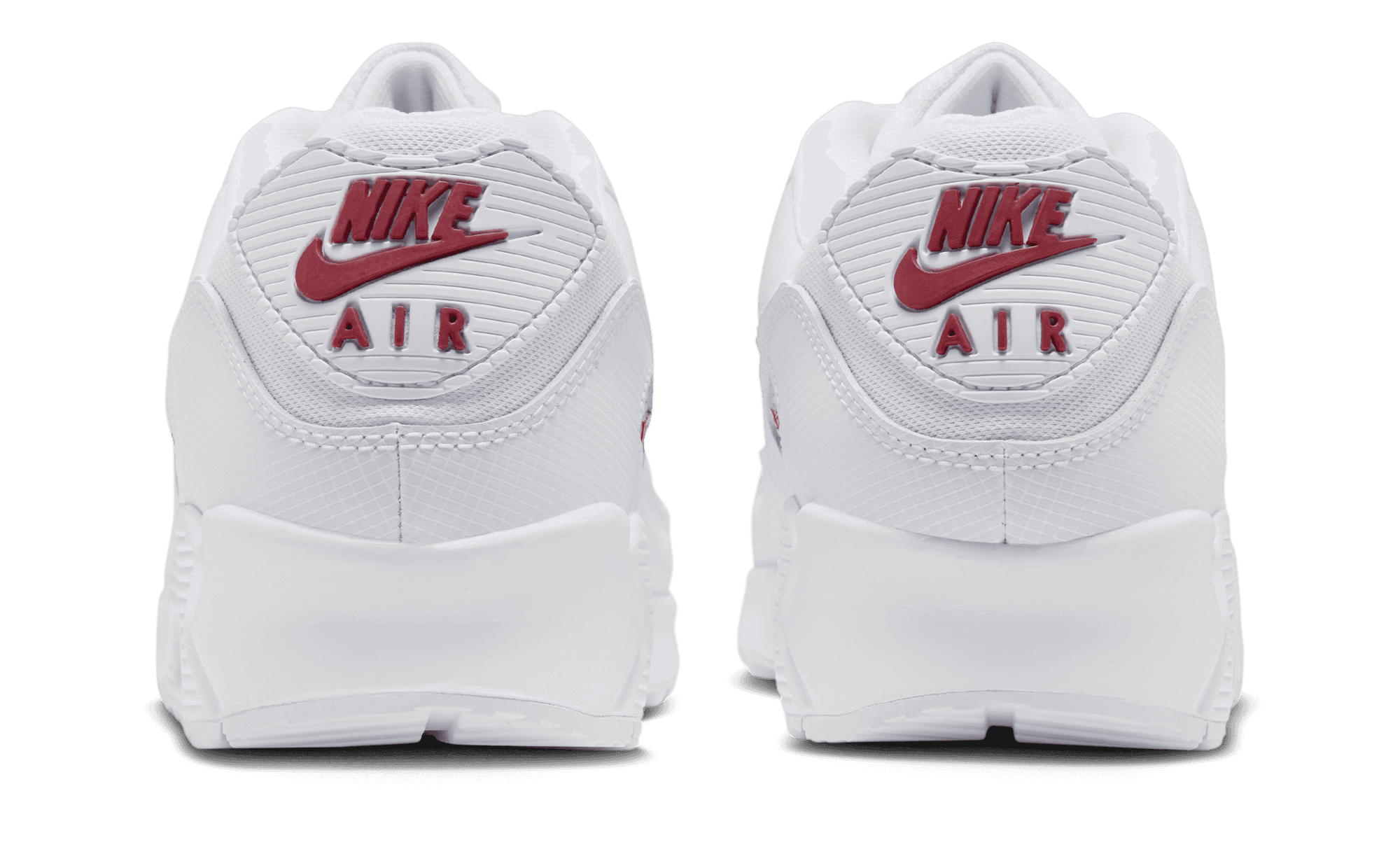Nike Air Max 90 White Tough Red IM9616-101 back