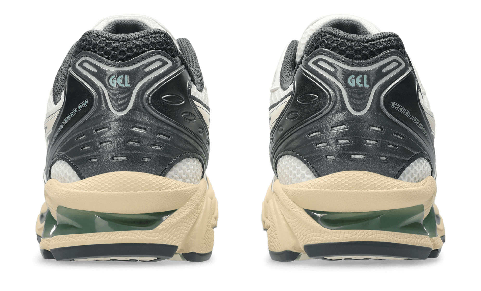 ASICS Gel-Kayano 14 Cream Obsidian Grey back