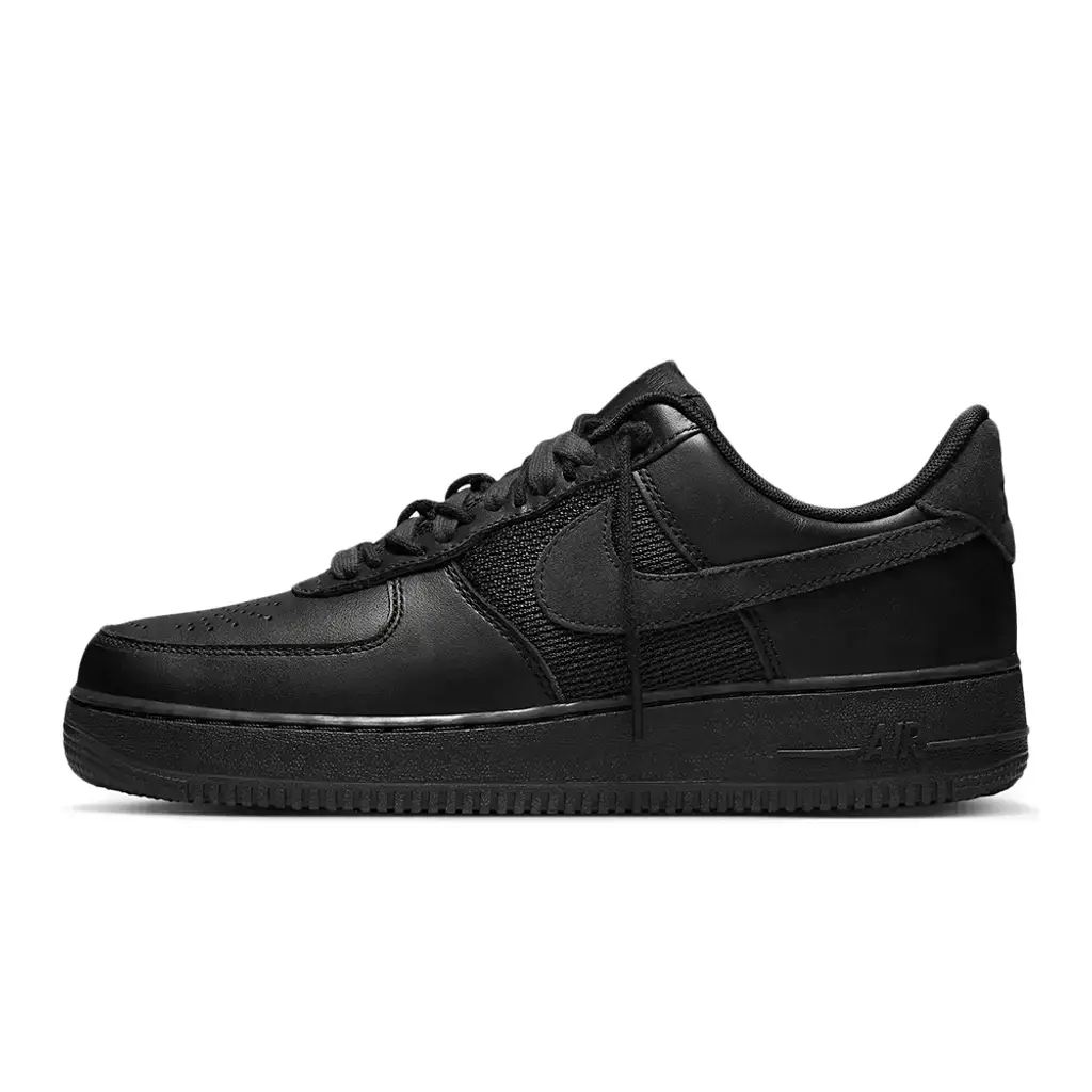 slam jam x nike air force 1 black