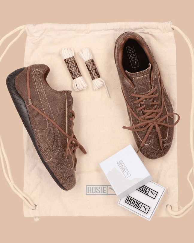 Rosé x PUMA Speedcat OG Brown