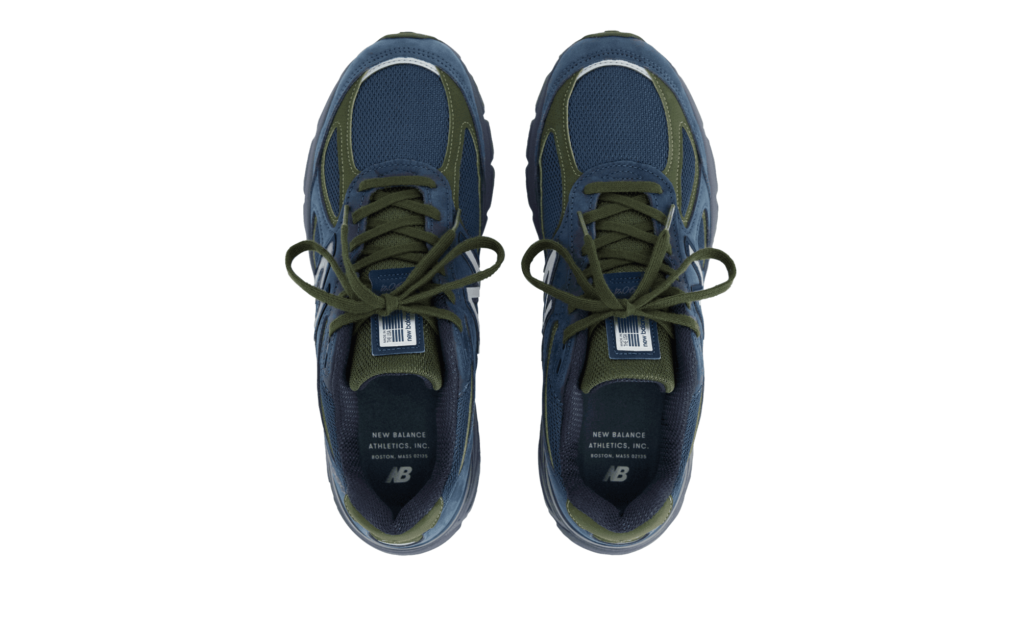 New Balance 990V4 Navy Meteorite U990BG4 middle