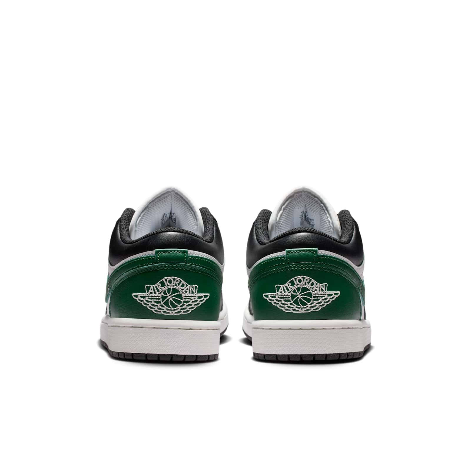 Air Jordan 1 Low Black Gorge Green 553558 047 back