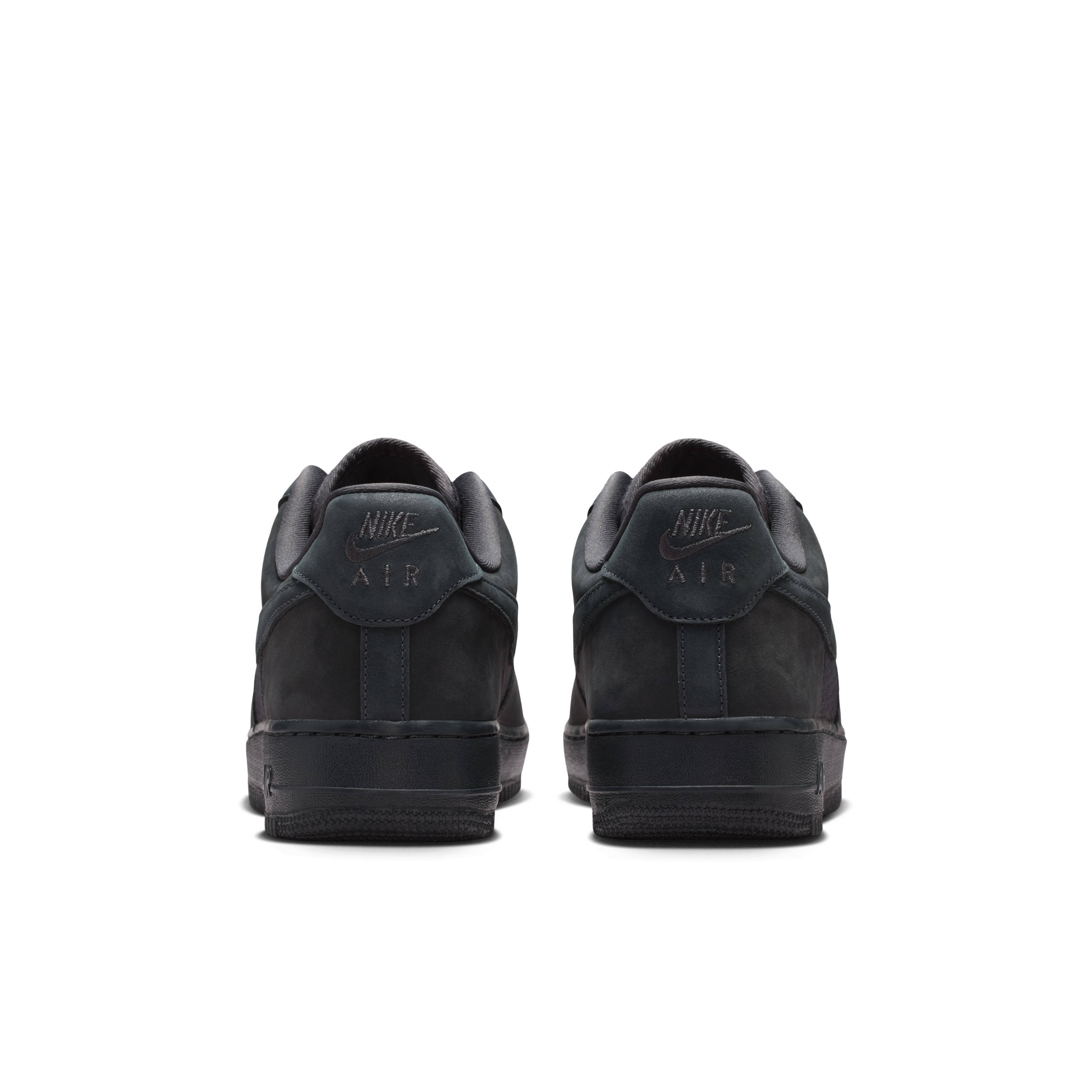 Nike Air Force 1 Low Woven Anthracite Heel
