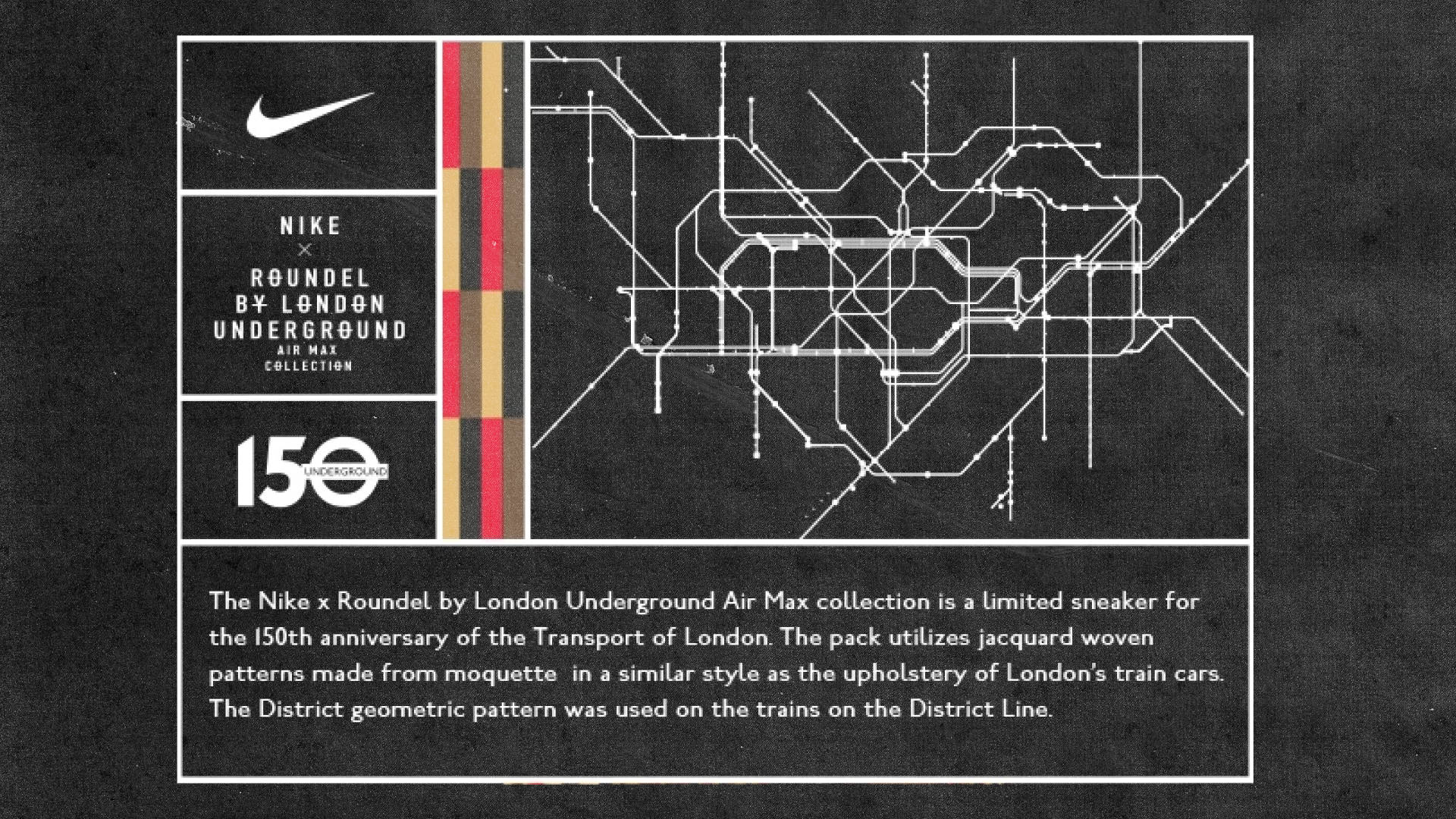 Roundel x Nike Air Max 90 campaign postcard