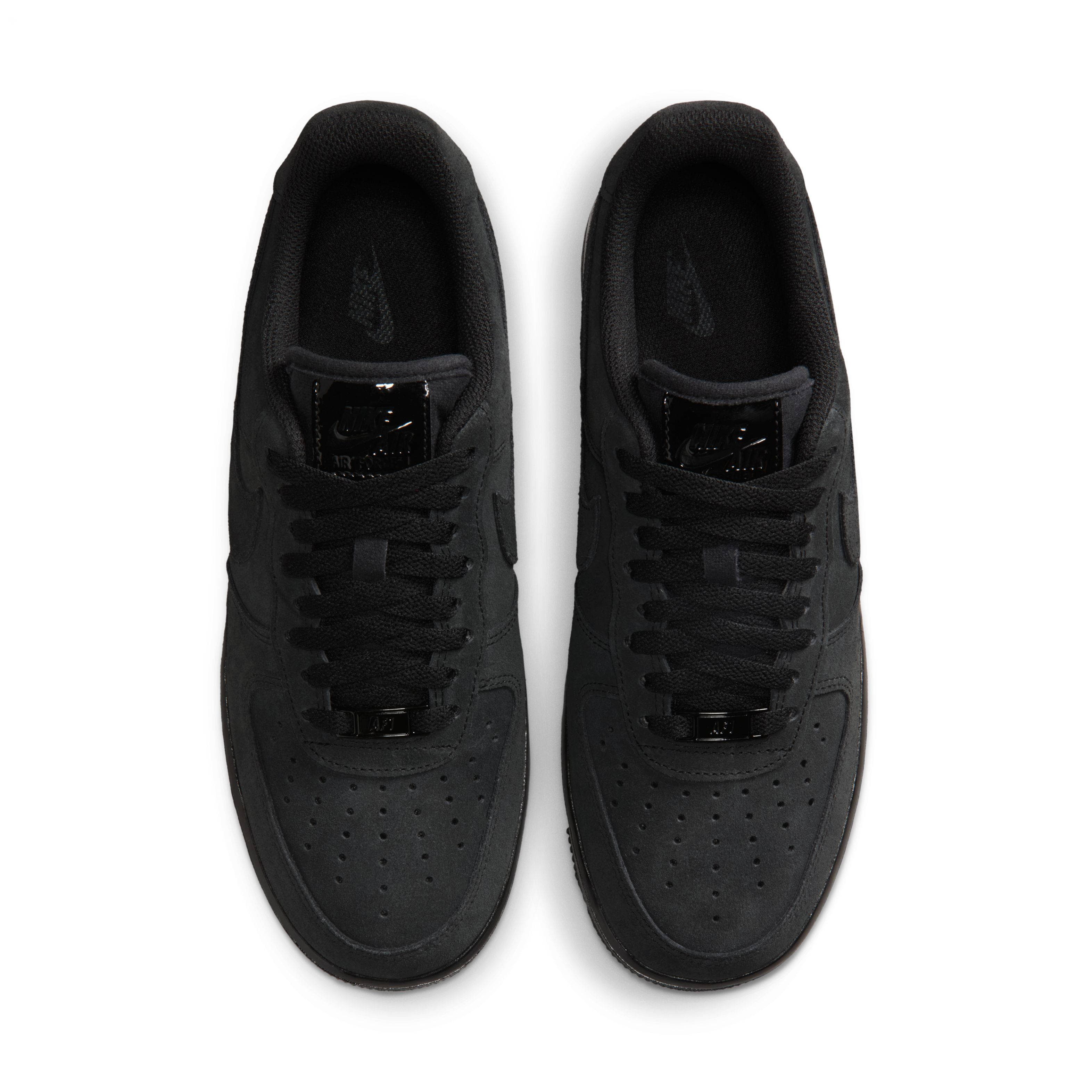 Nike Air Force 1 07 Black Womens middle