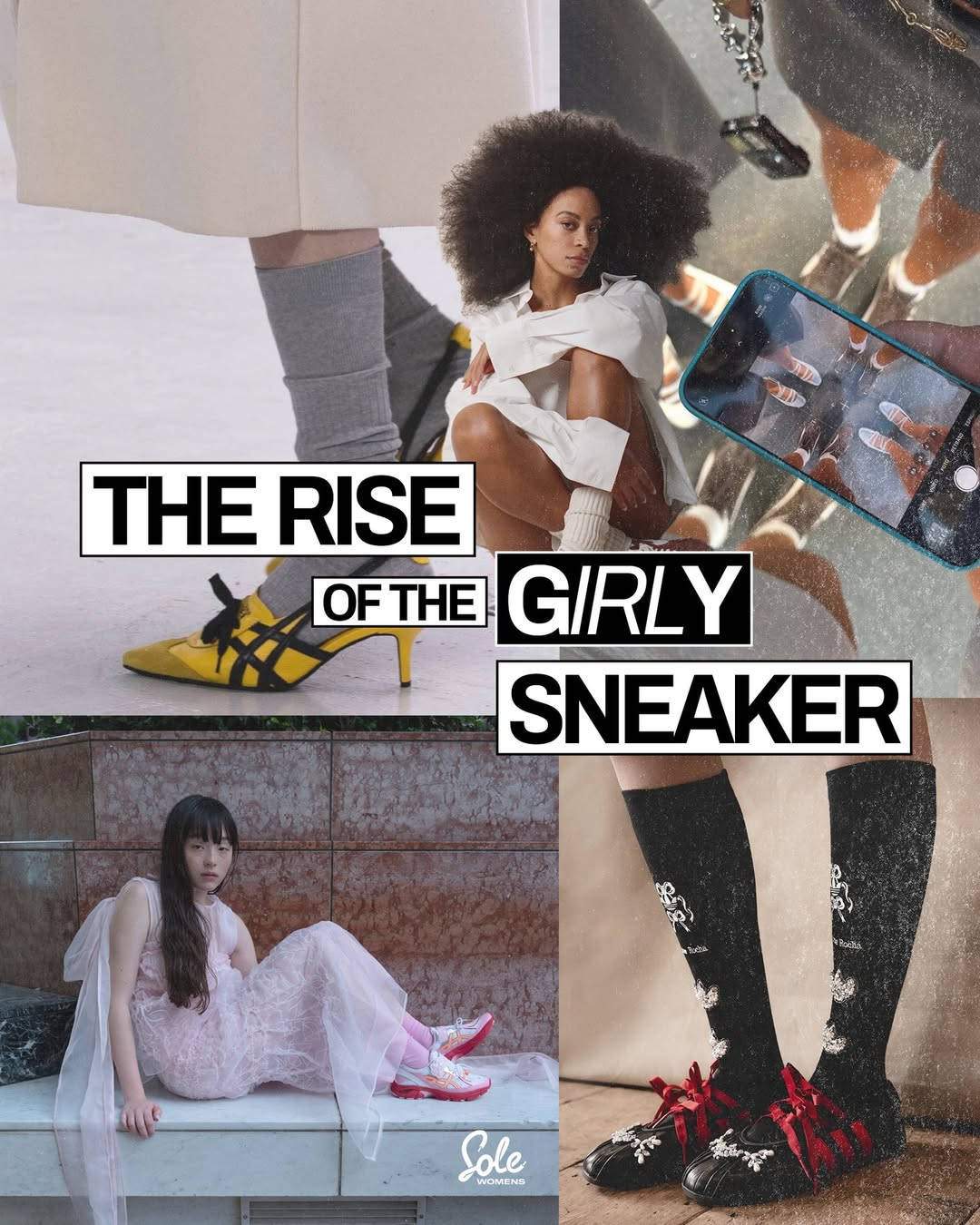 We chatted with @boot.alicious on how hyper-feminine silhouettes have dominated the sneaker world