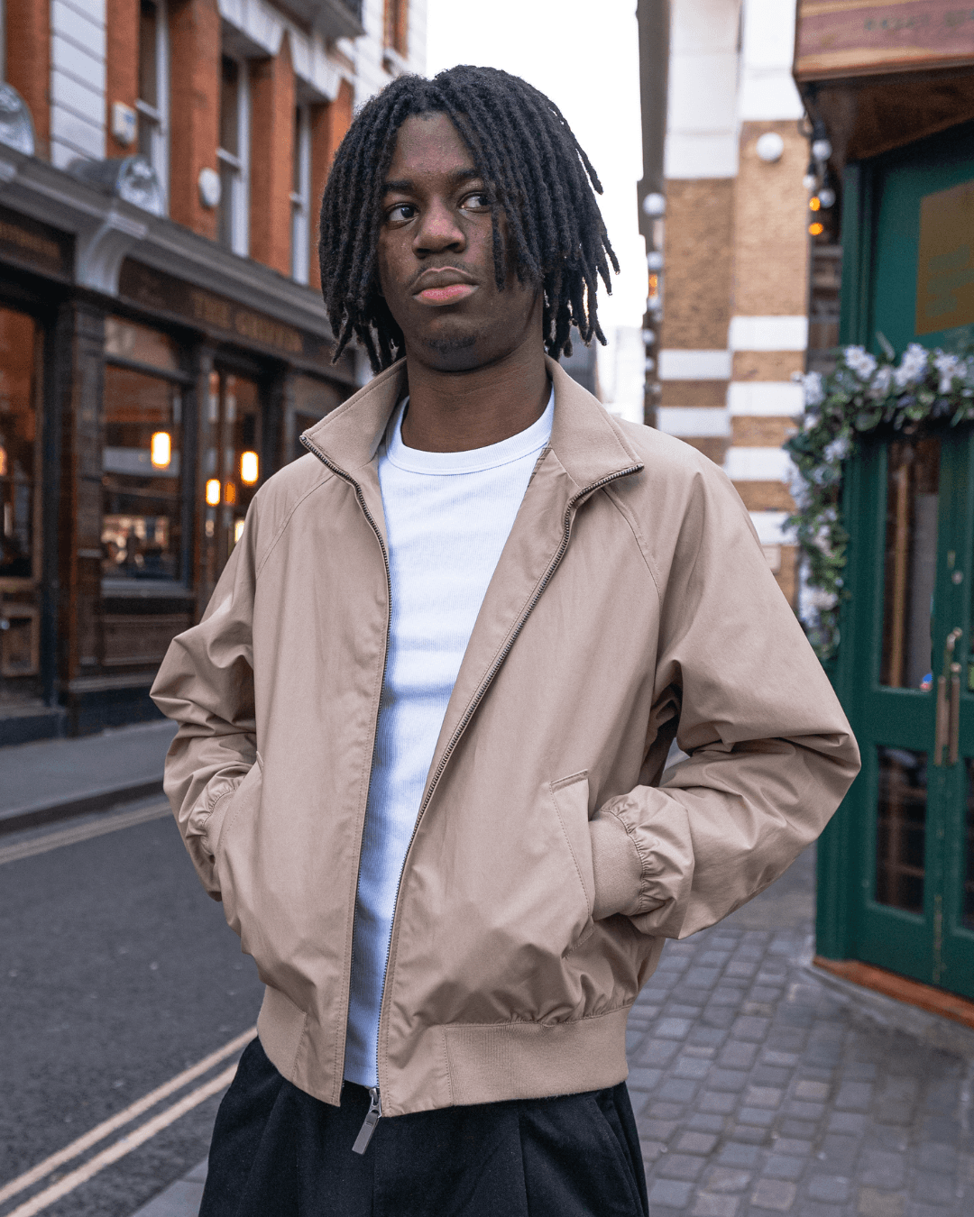 Harrington Jacket Beige