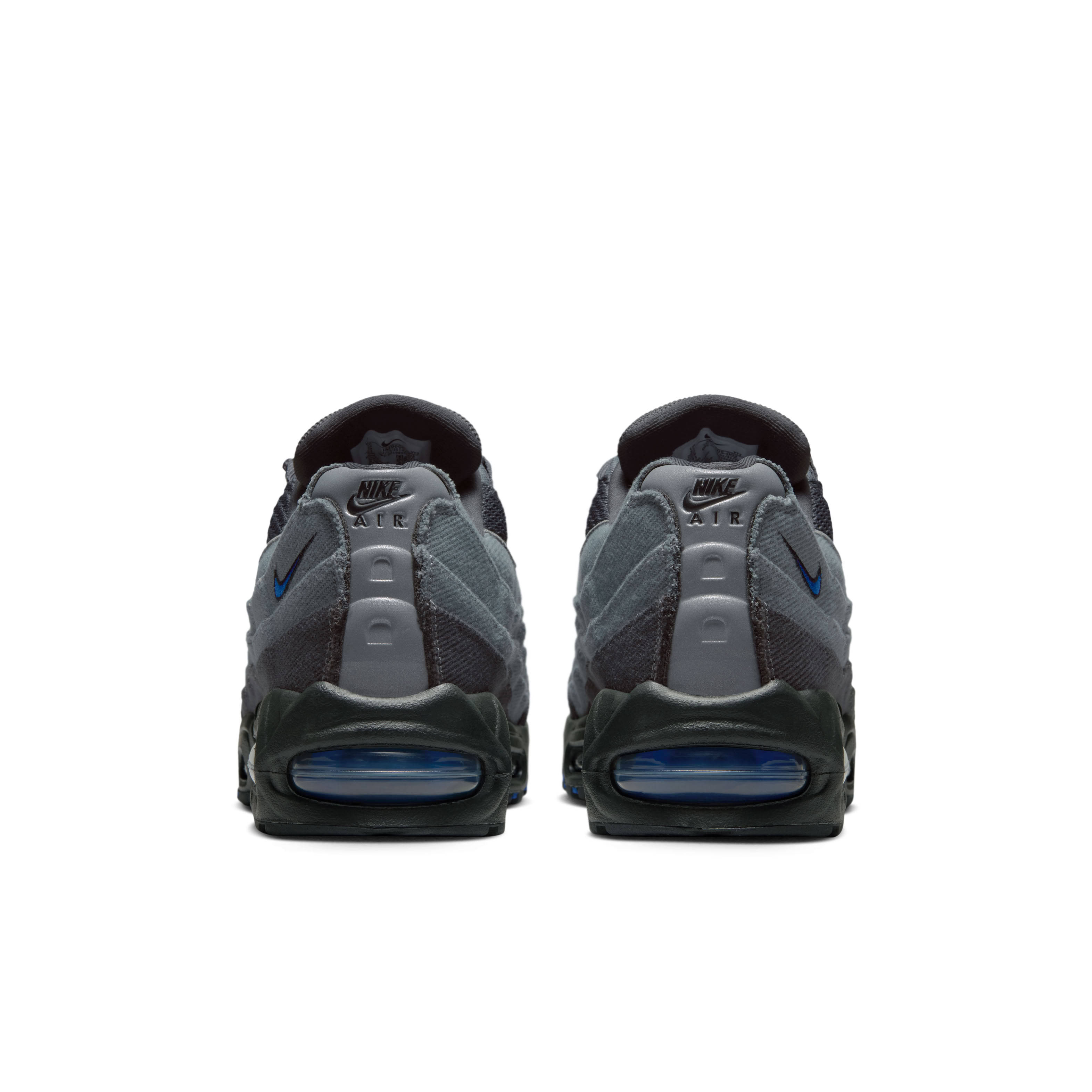 Nike Air Max 95 Canvas Smoke Grey Anthracite Heel