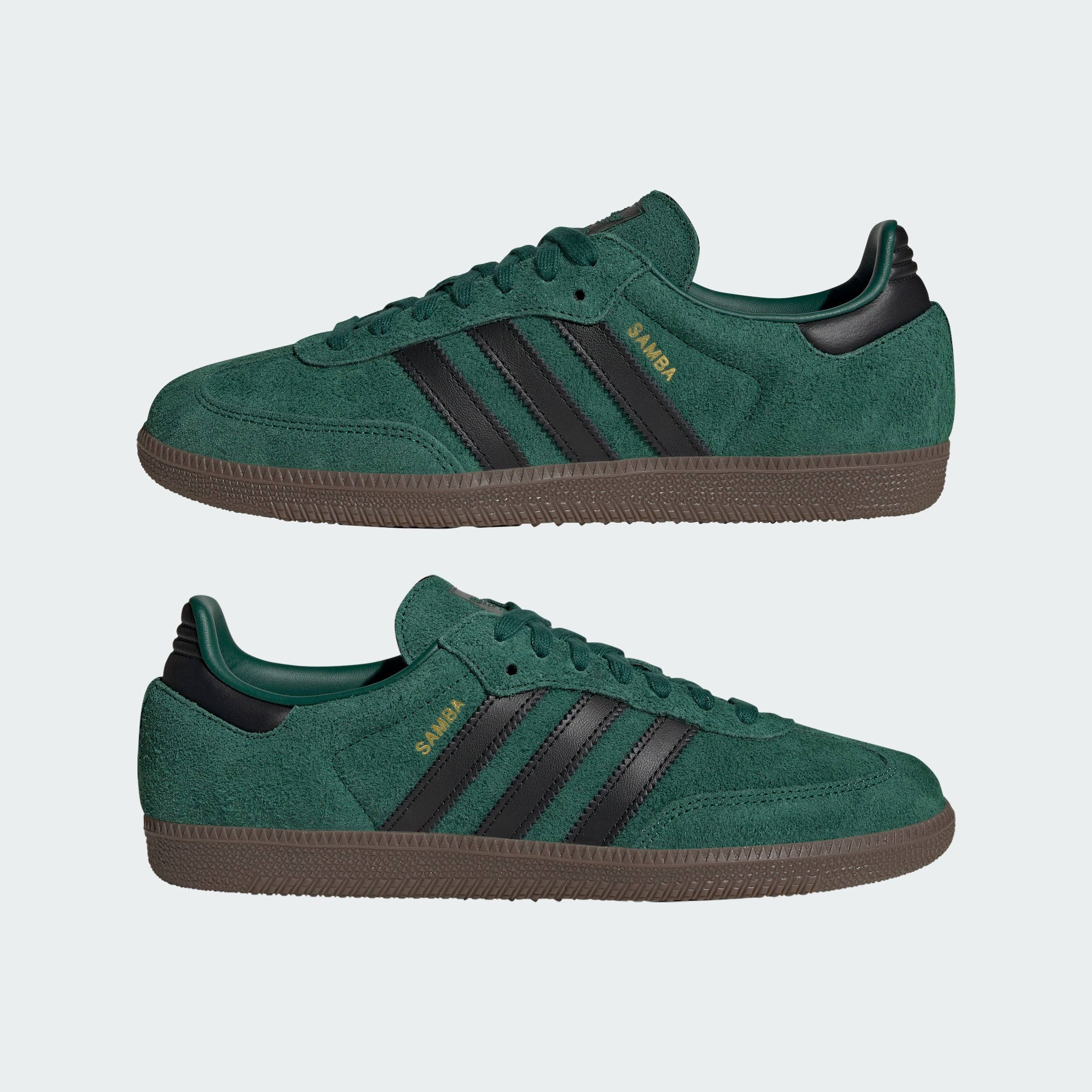 adidas Samba OG Green Black IH4384 feature