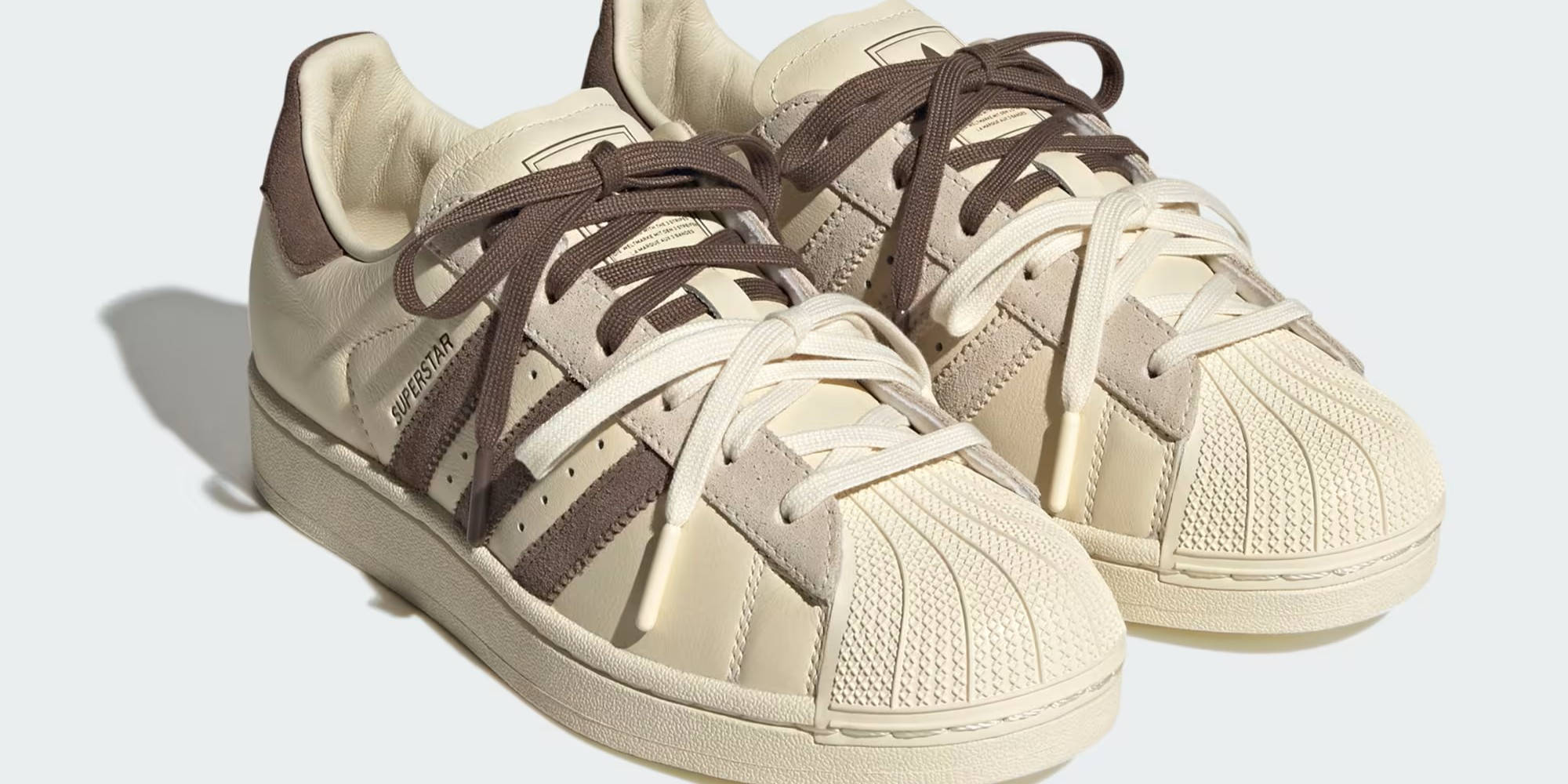 molly mae adidas superstar 2 latte 2-1