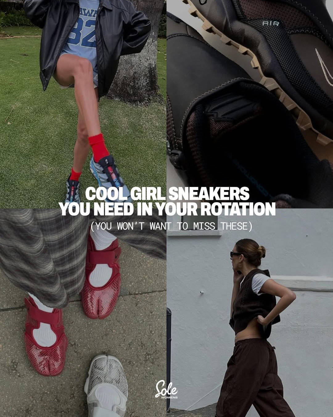 Cool girl sneakers you need in your rotation