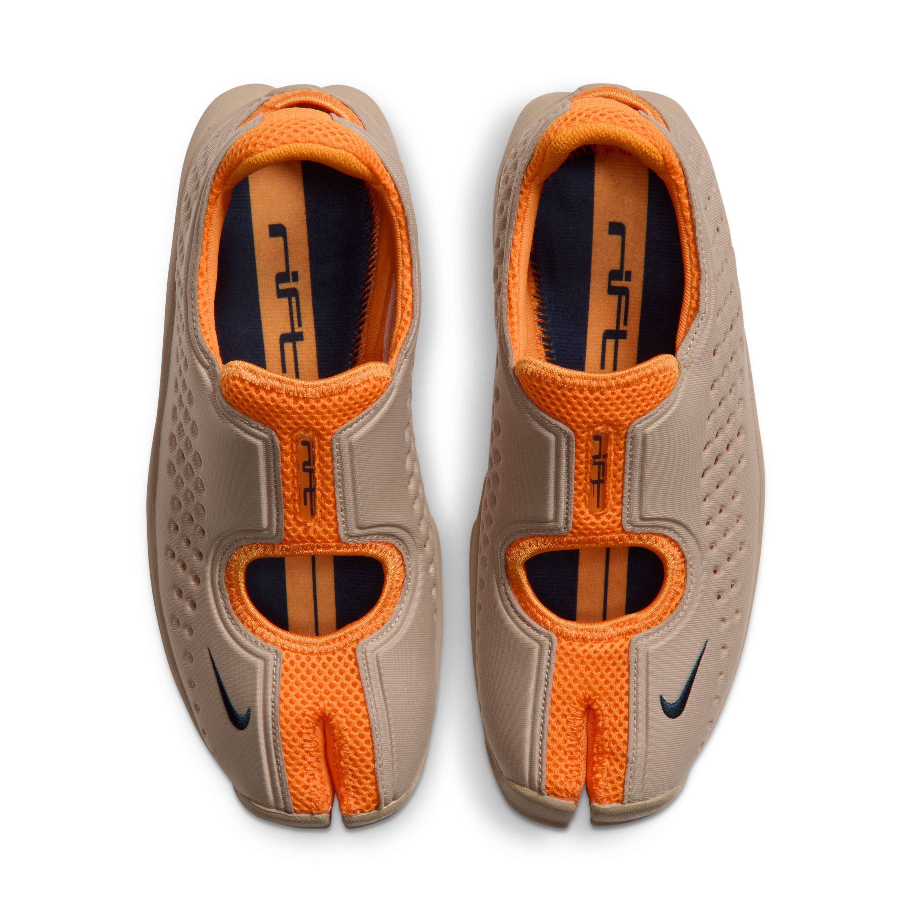 Nike Air Rift 2 Yukon Tan Vivid Orange IQ8006 201 middle