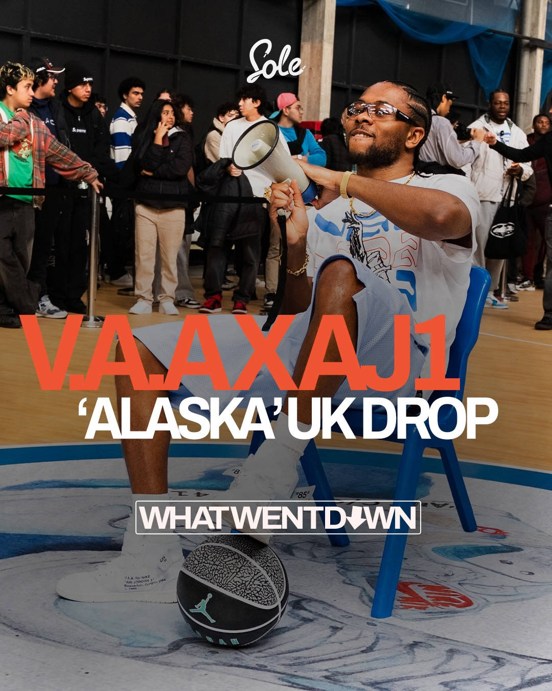 Here’s what went down at ‘Da Crep Throw’ hosted by @clint419 and teased via @ineed2getmybreadup   Being the first place in the UK you could get the Virgil Abloh Archives x Air Jordan 1 ‘Alaska’ colourway