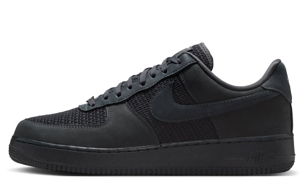 Nike Air Force 1 Low Woven Anthracite