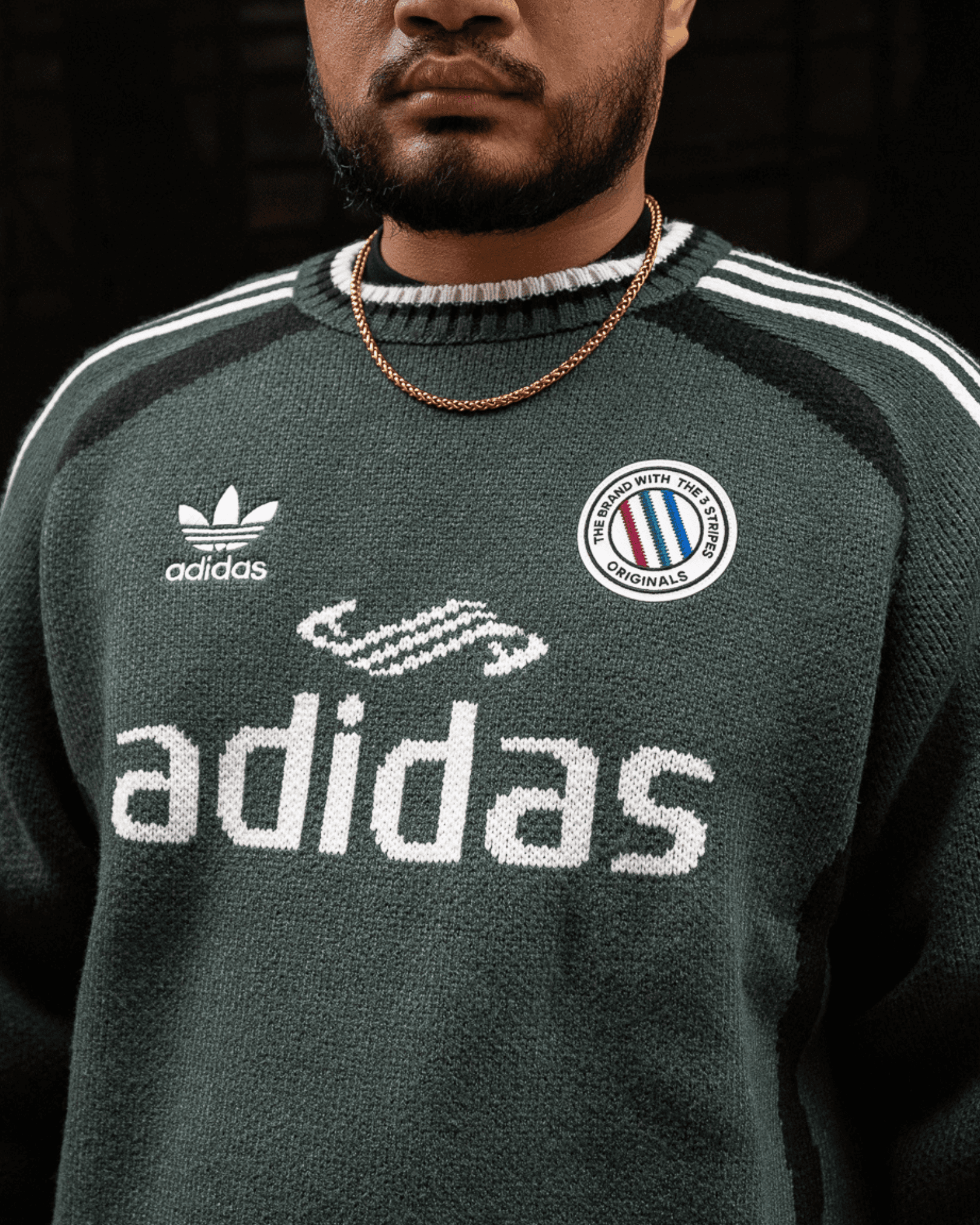 ADICOLOR BLOKECORE PULLOVER UNISEX Mineral Green
