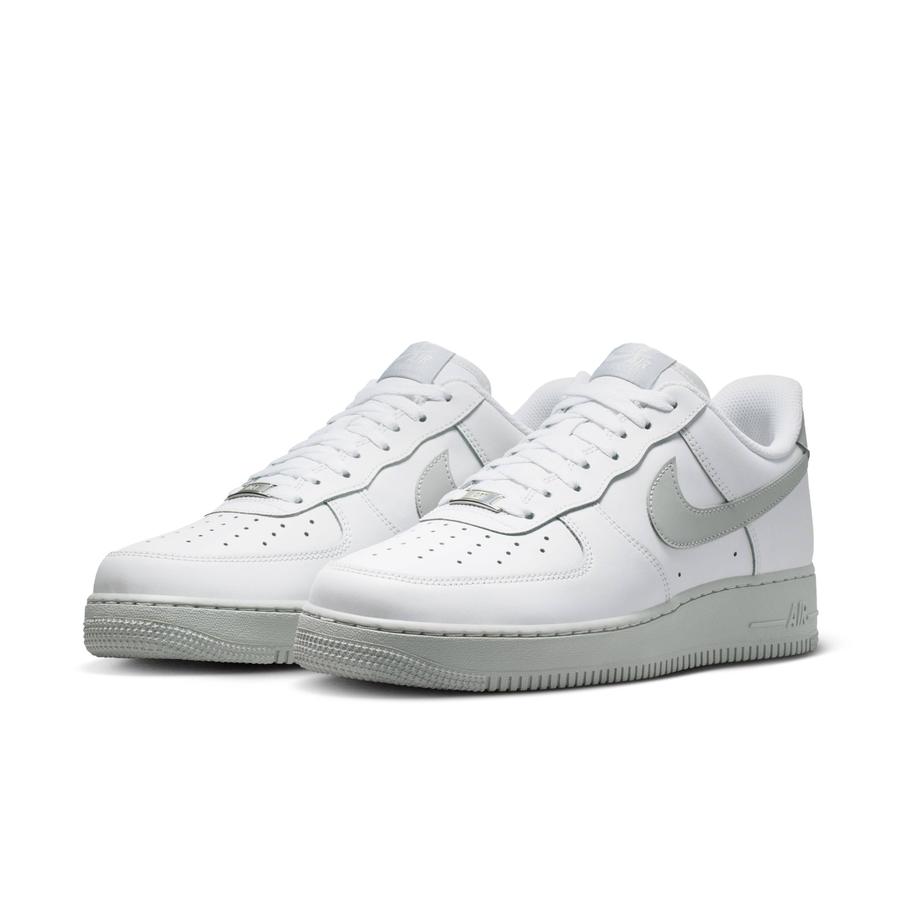 Nike Air Force 1 07 Summit White Strata Grey FJ4146 128 front