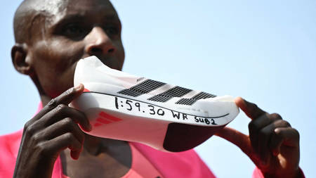 The Fastest People to Ever Run a Marathon Wore the Adizero Adios Pro Evo 3 The Fastest People to Ever Run a Marathon Wore the Adizero Adios Pro Evo 3