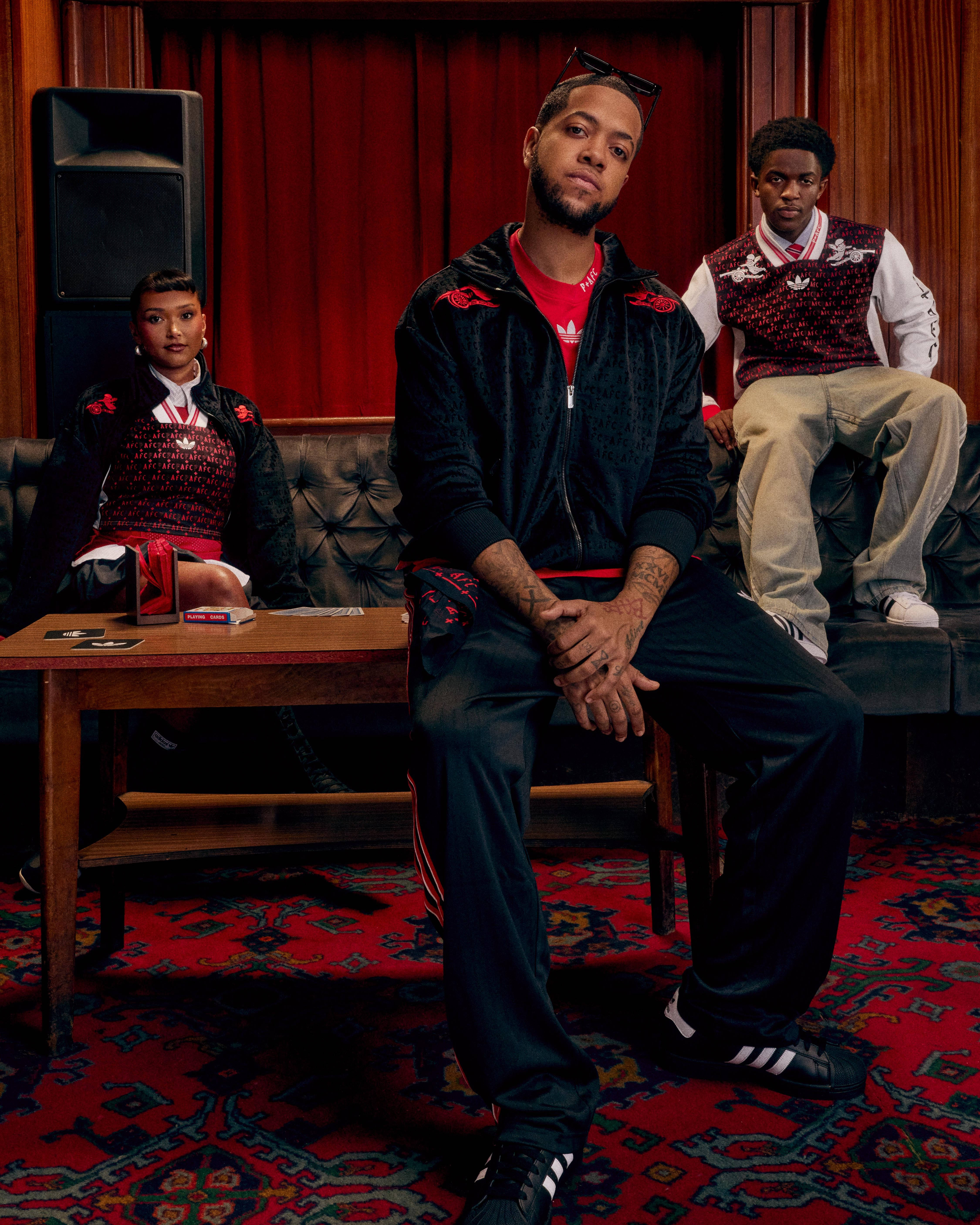 Arsenal FC Places+Faces Lifestyler Jersey editorial chip and joy crookes editorial