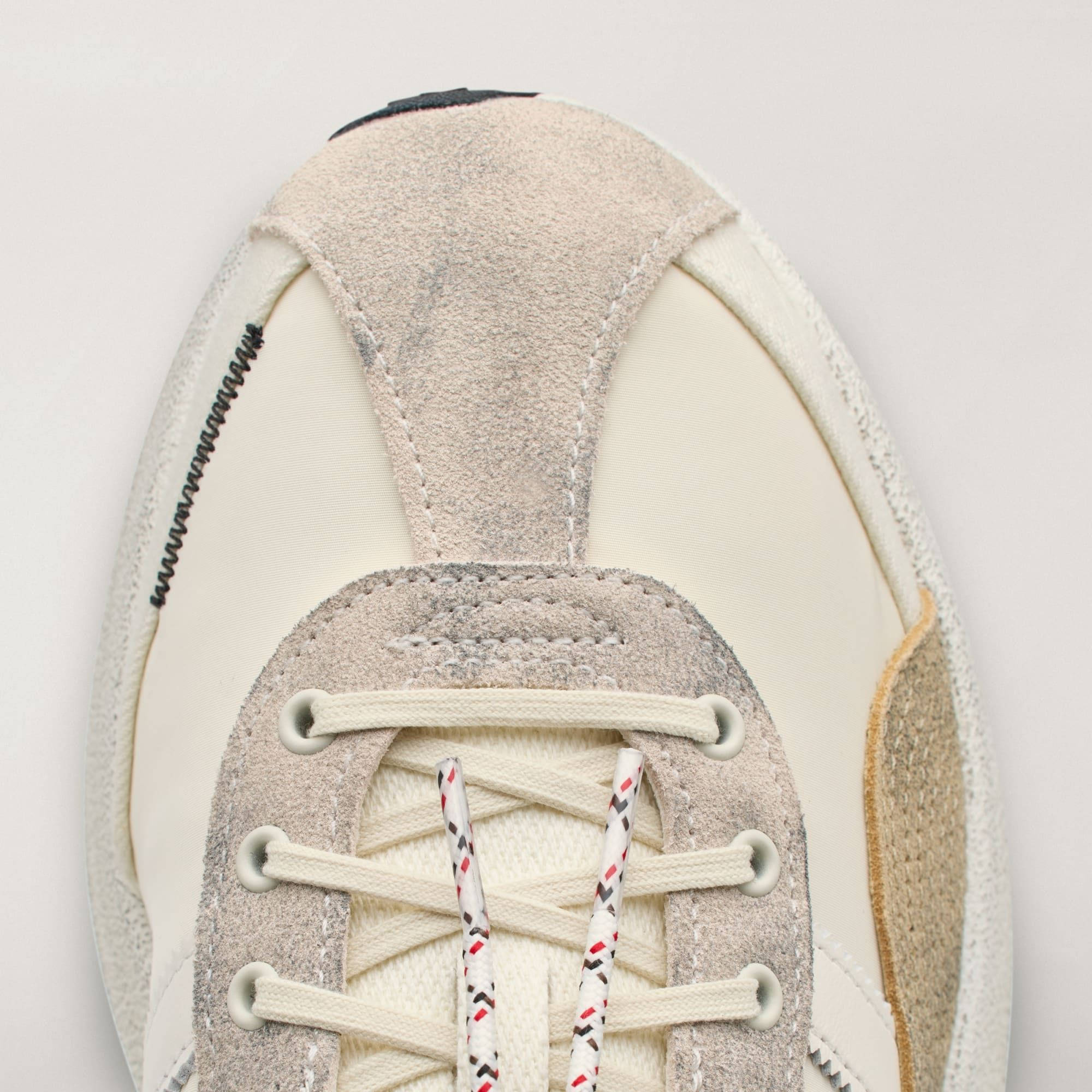 SFTM x adidas SL 72 Pro Cream White HQ7605 toe