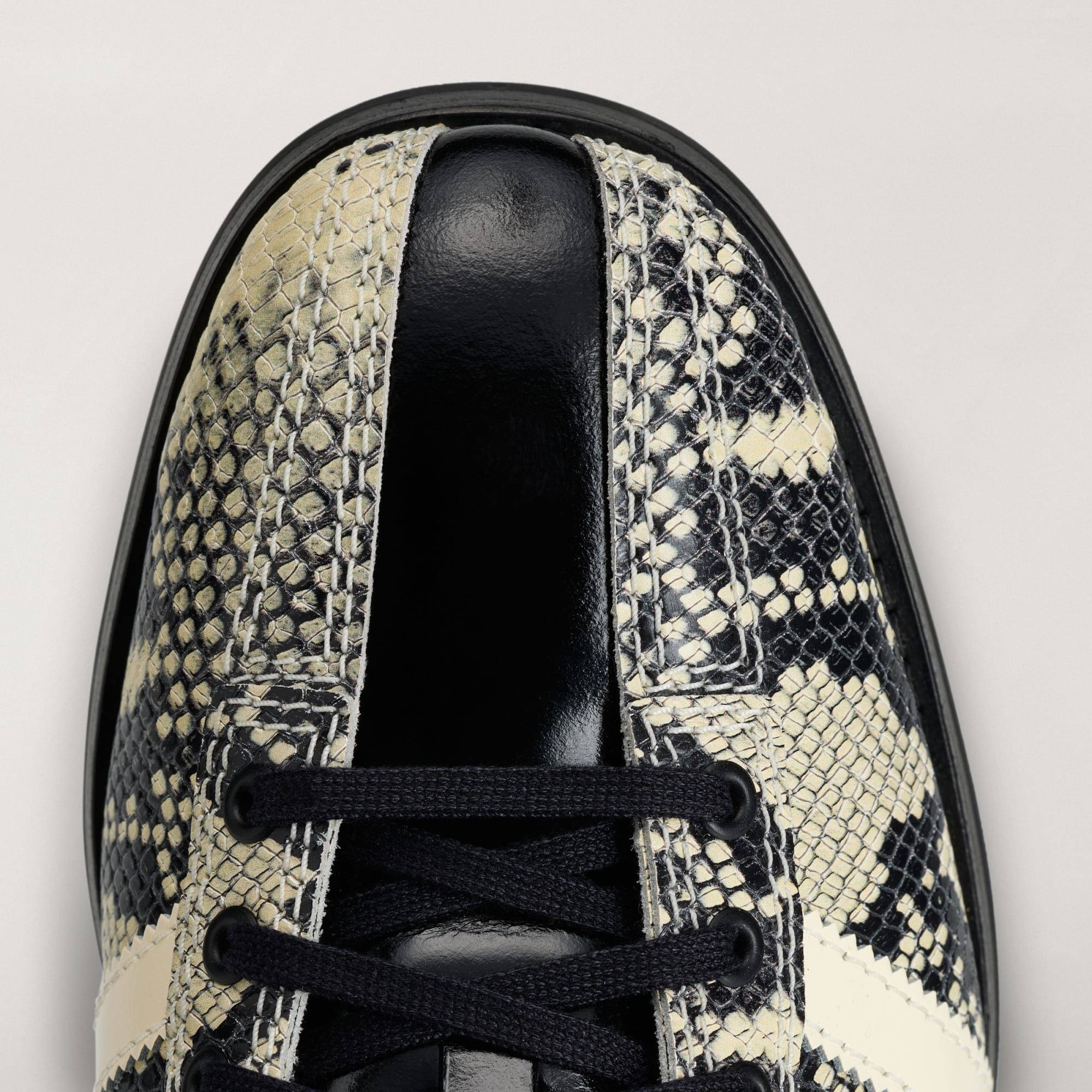 Brain Dead x adidas Samba Bowling Snakeskin KJ0662 toe