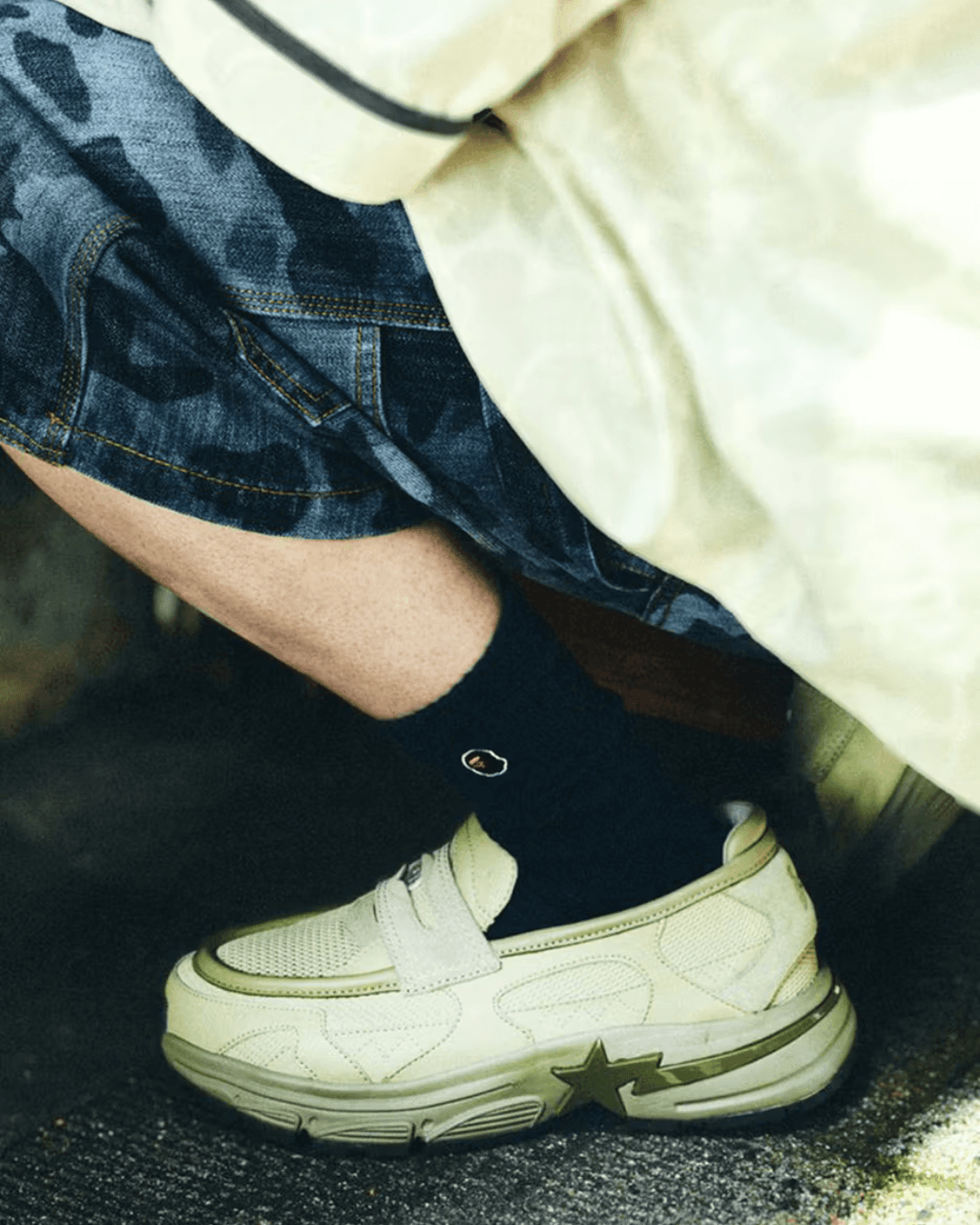 BAPE LOAFER STA BEIGE