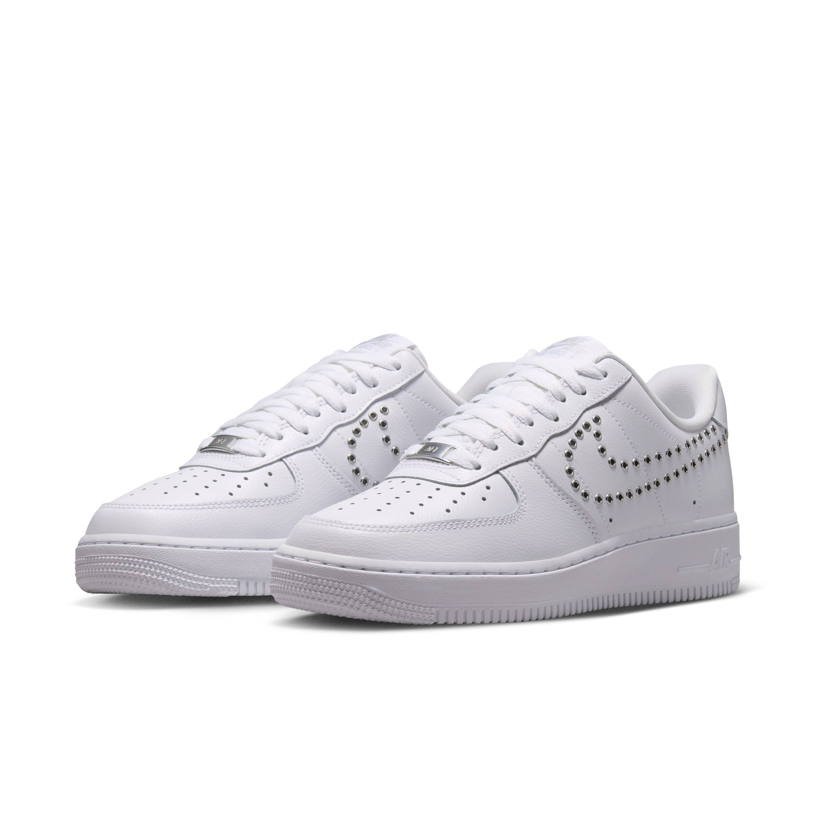 Nike Air Force 1 07 LV8 White Metallic Silver IW1234 100 front