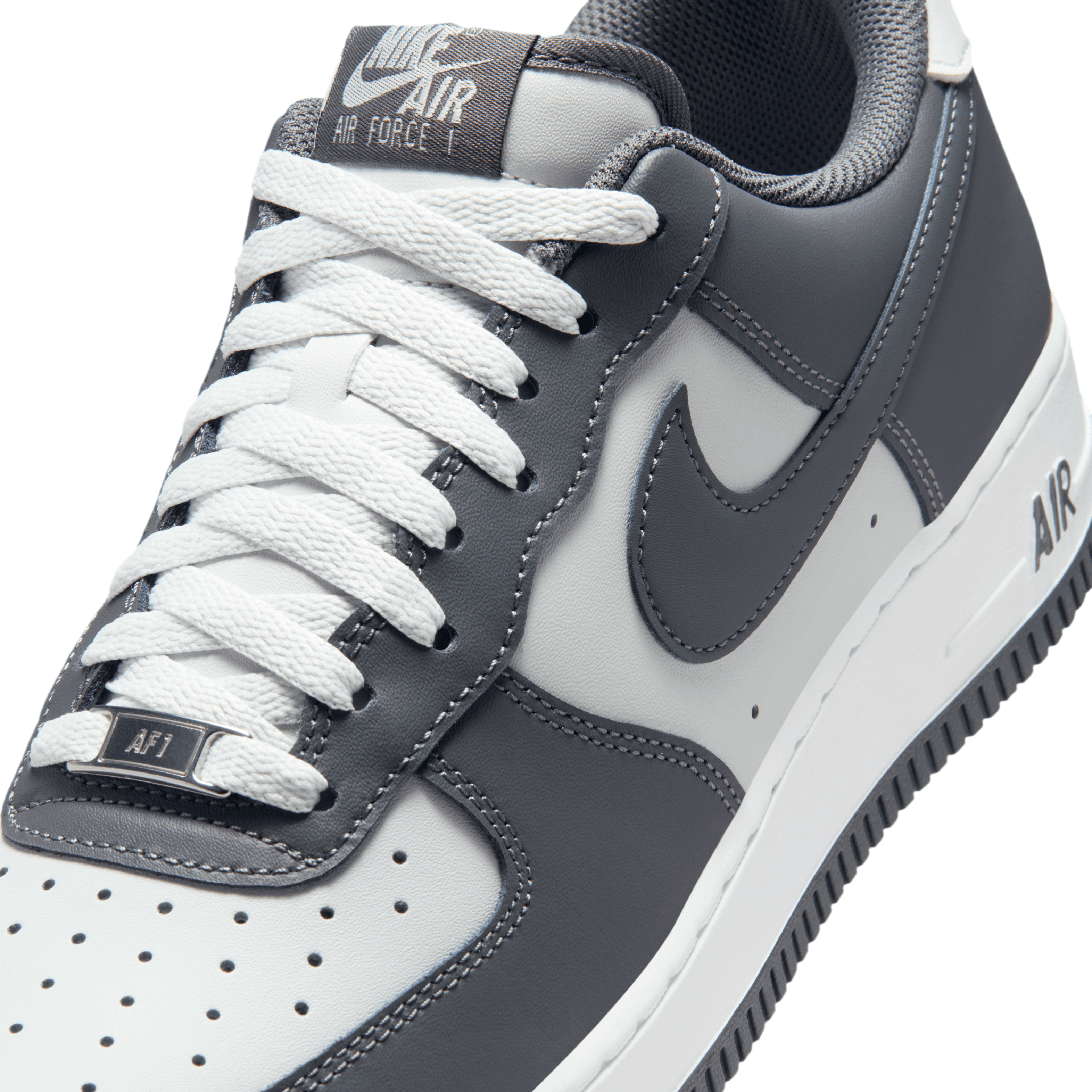 Nike Air Force 1 Low Photon Dust Dark Grey Detail