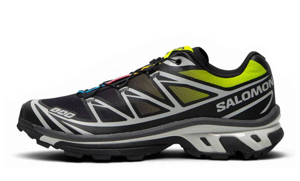 Salomon XT-6 Black Acid Lime L49275800
