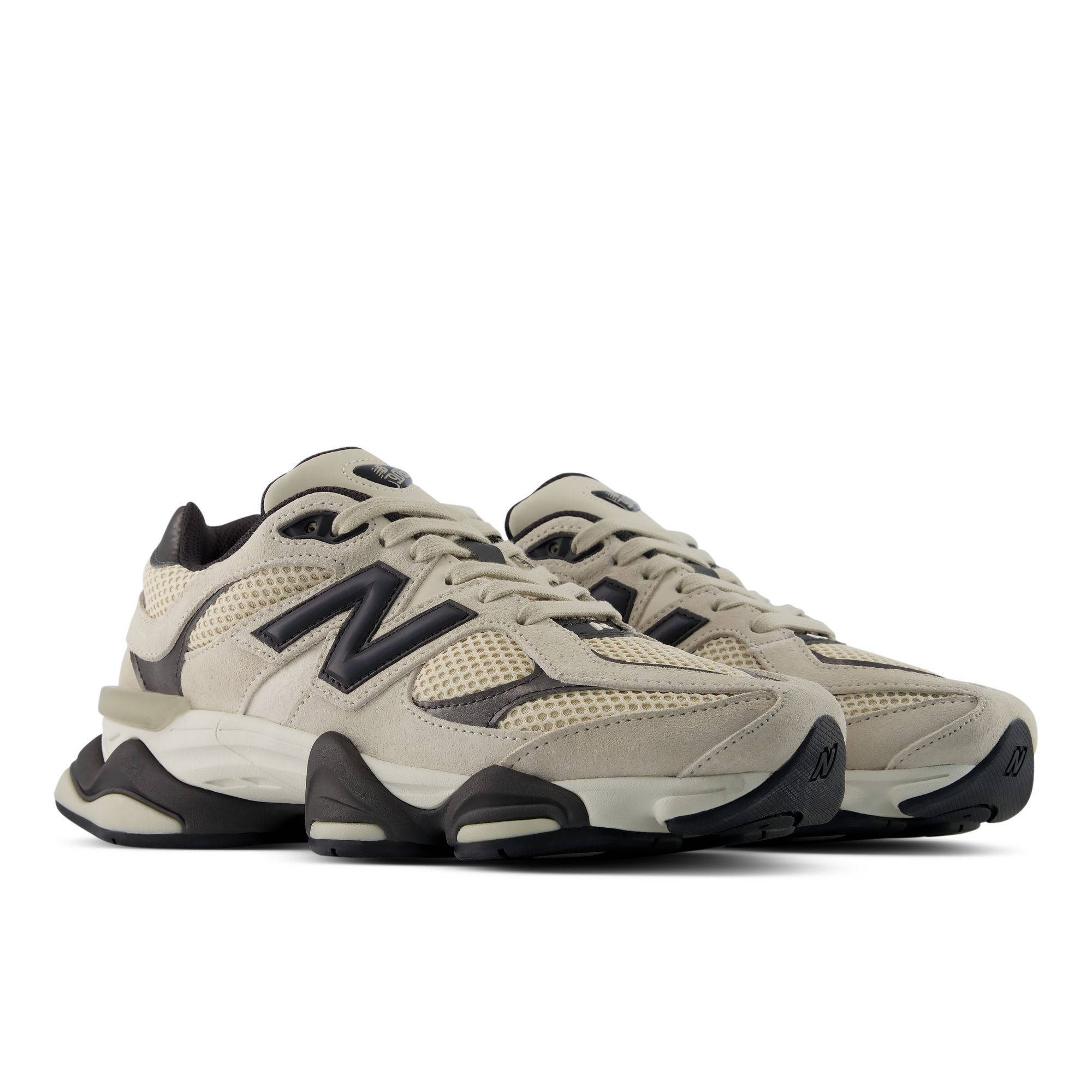 New Balance 9060 Timberwolf Black Cement U90606H1 front