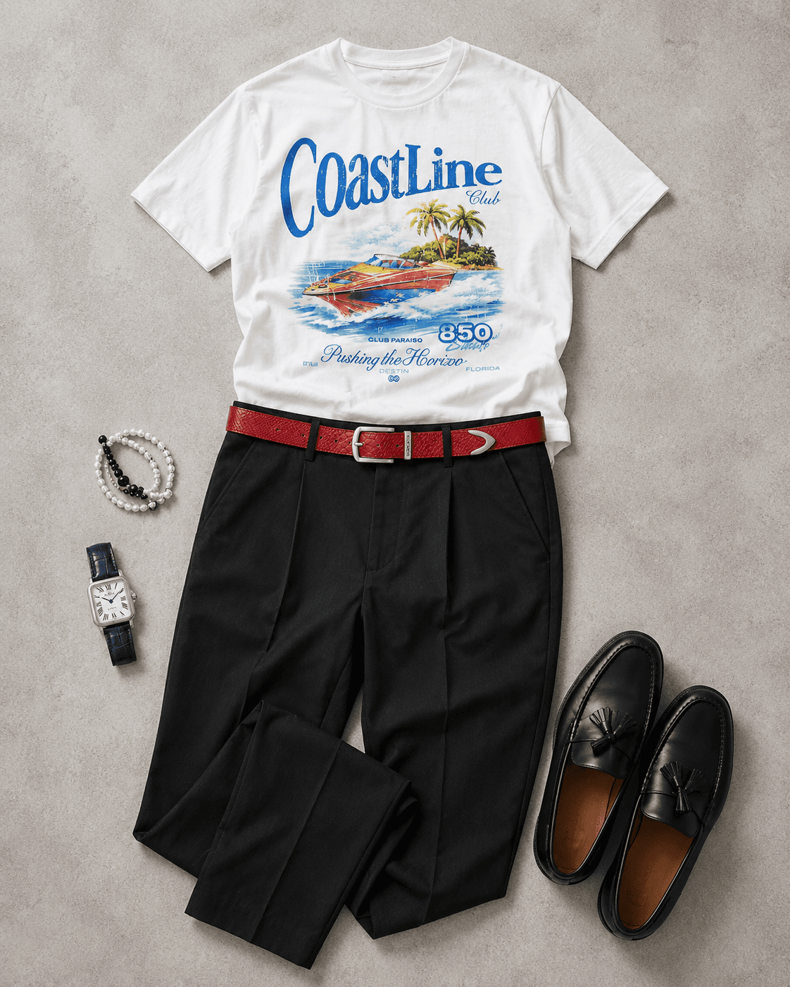 Coastline Flatlay