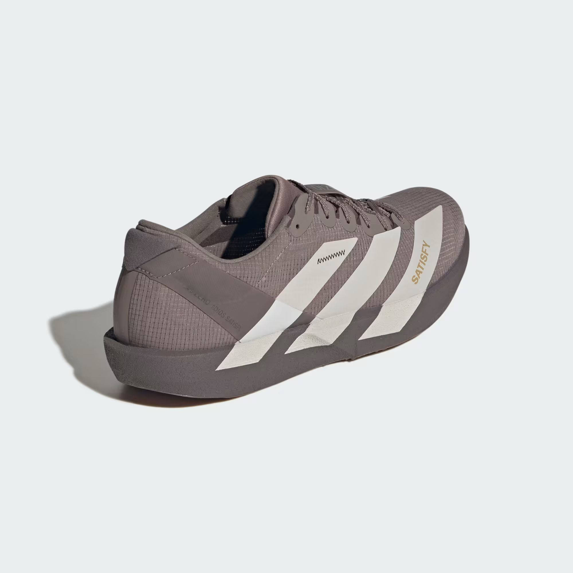 Satisfy x adidas Adizero Adios Charcoal KH6682 back
