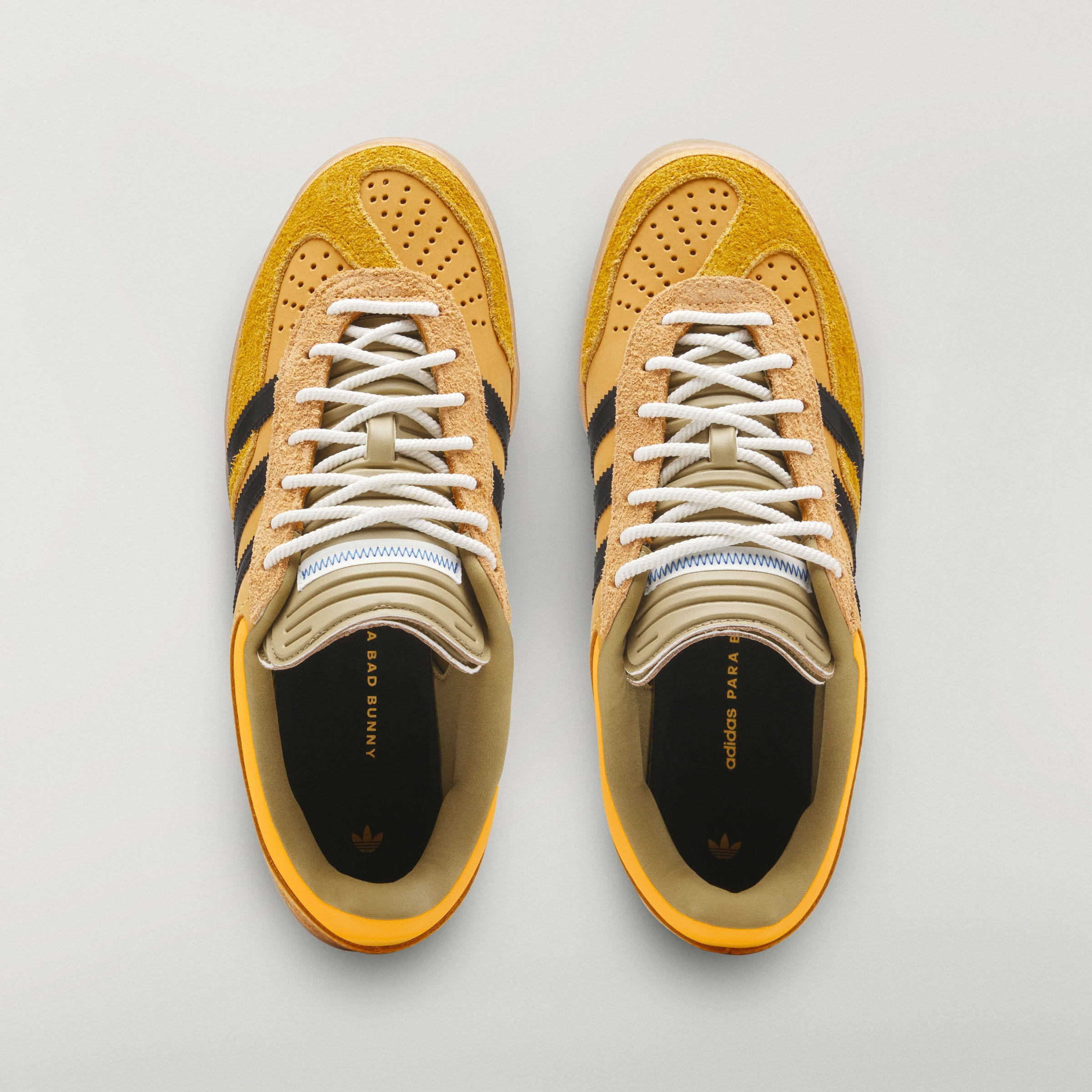 Bad Bunny x adidas Gazelle Indoor Solar Gold Top