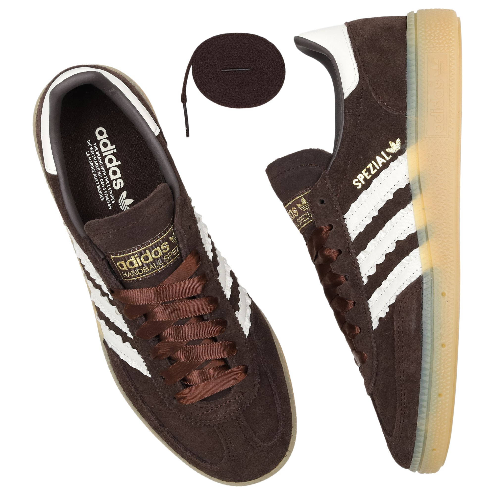 adidas Handball Spezial GS Brown LB2692 from top