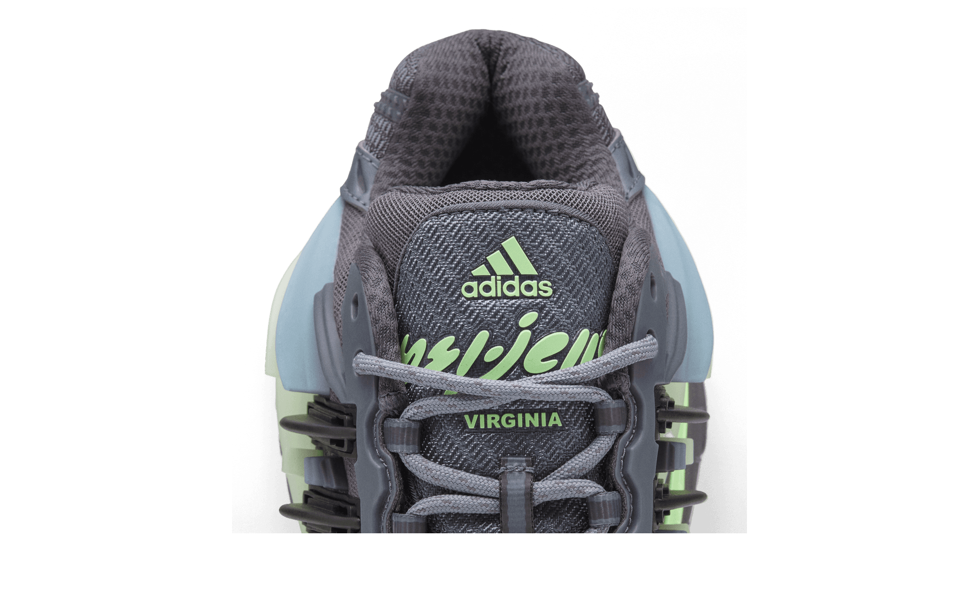 Pharrell x adidas Adistar Jellyfish Onix Aurora | KH6728 tongue