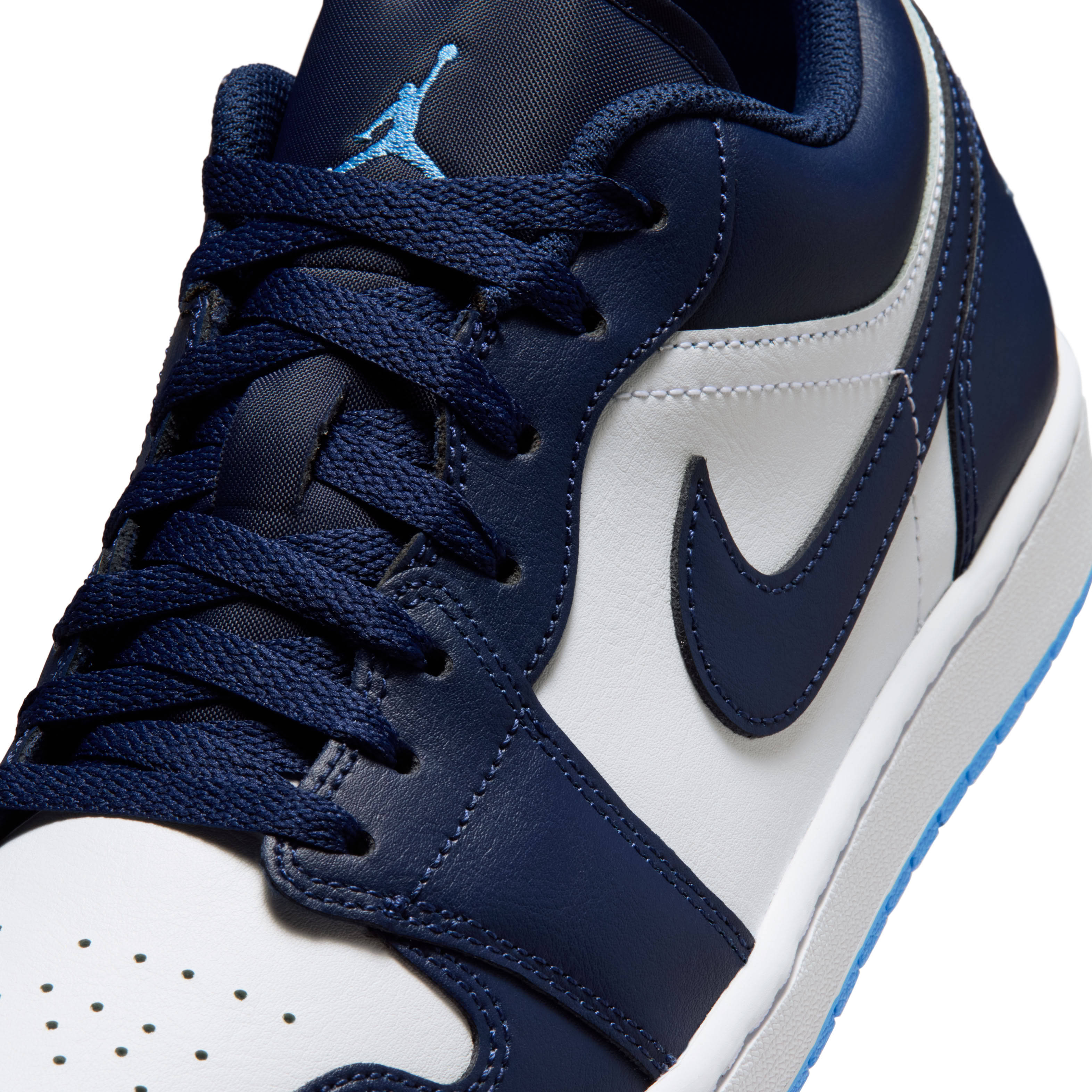 Air Jordan 1 Low Midnight Navy University Blue | 553558-404