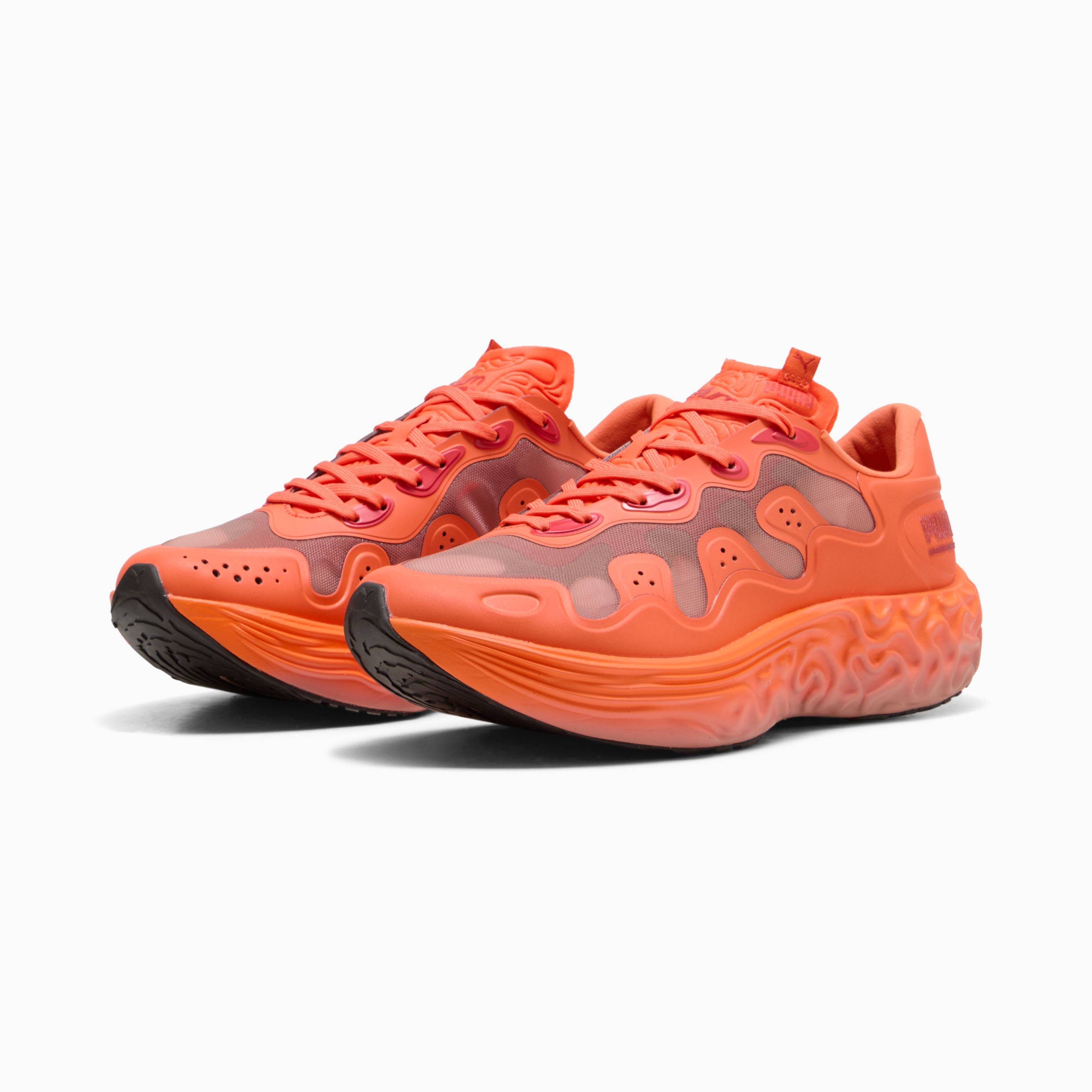 Salehe Bembury x PUMA Velum 2 Nitro Red Clay Nasturtium 409221 03 side