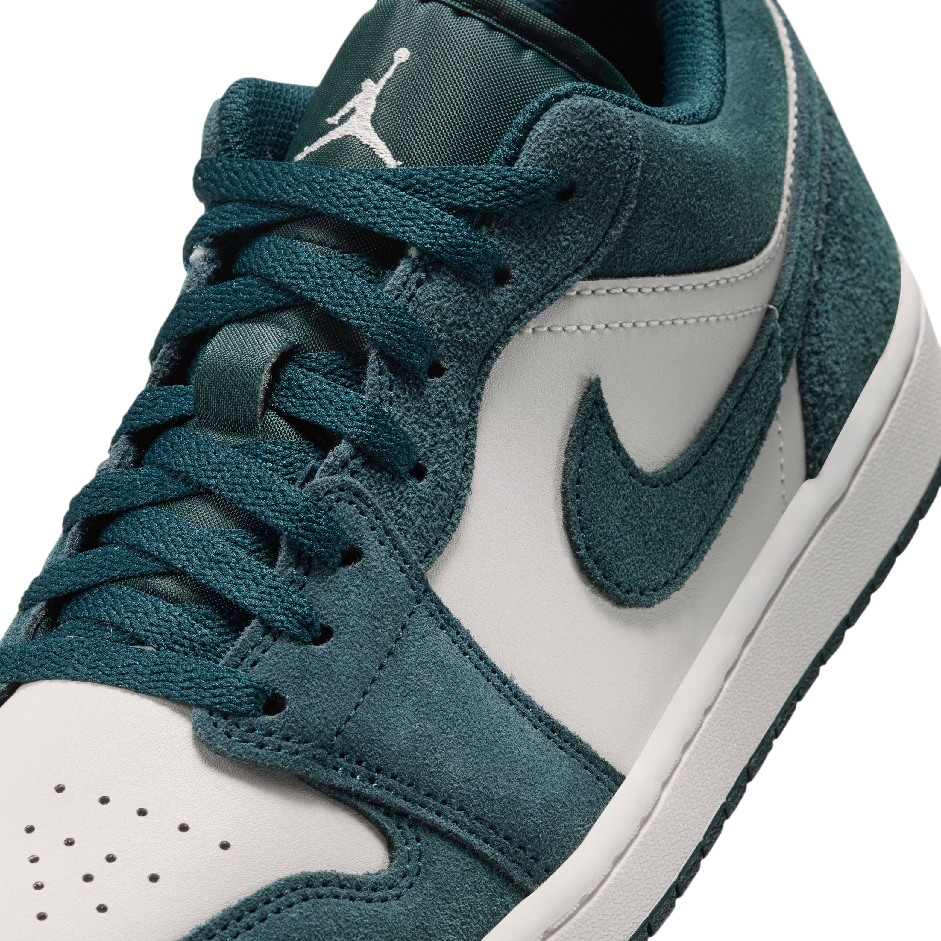 Air Jordan 1 Low Midnight Spruce Pale Ivory 553558 303 side