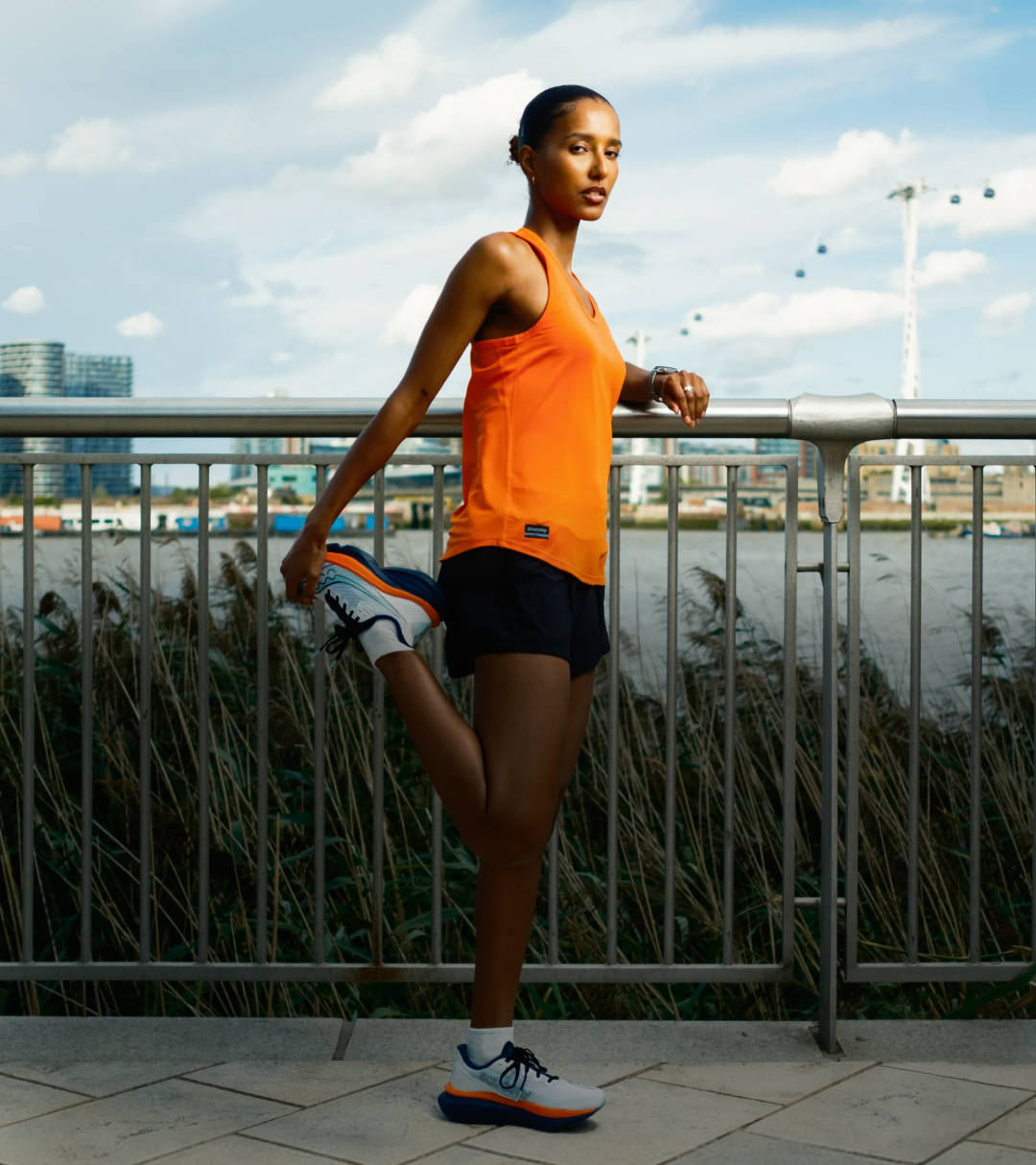 Marathoner Delina Michael