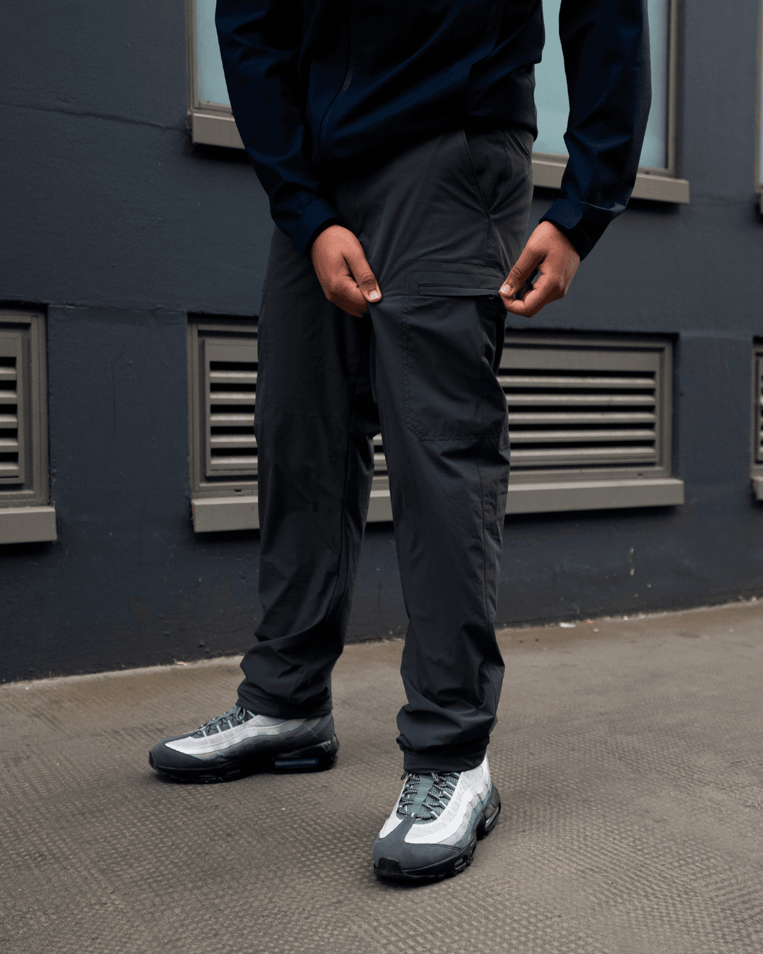 Warm Lined Trousers Grey