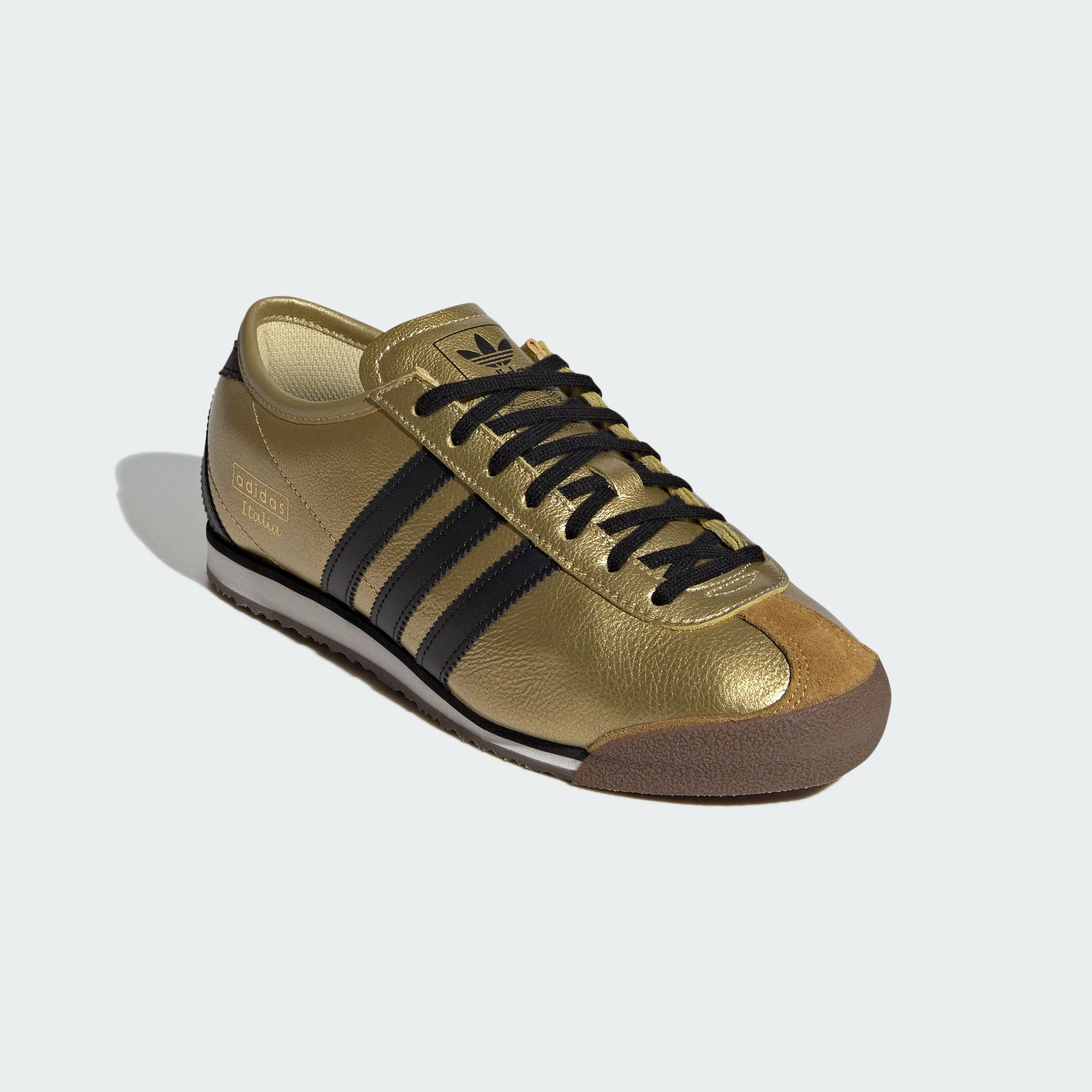 adidas Italia 70s Gold Metallic Black IH6948 front