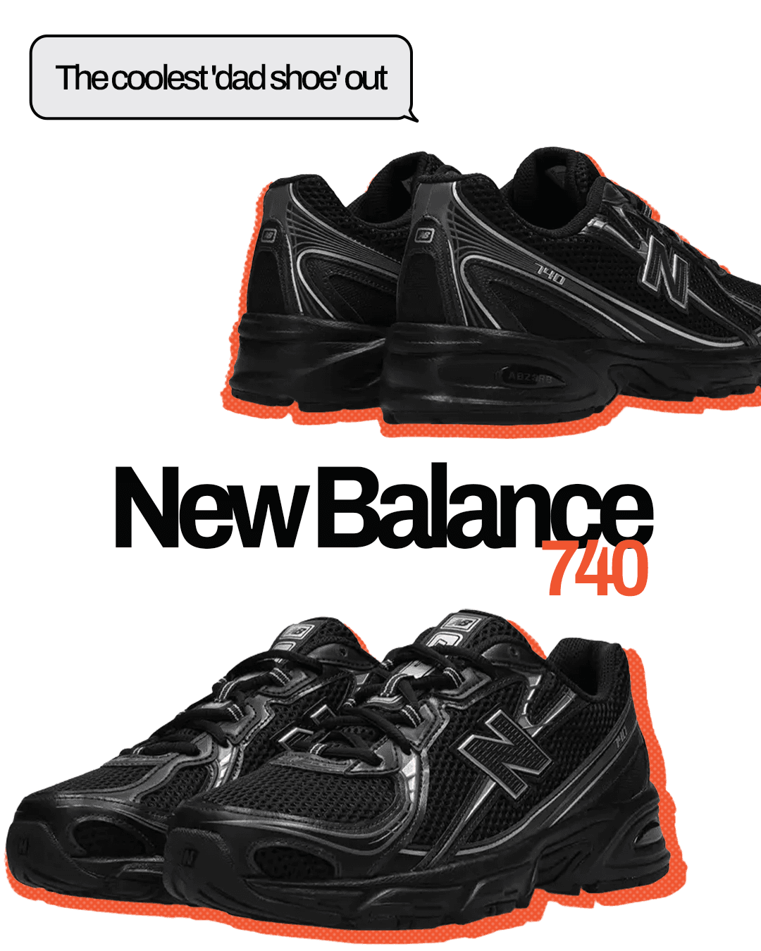 new balance 740 timberwolf editorial