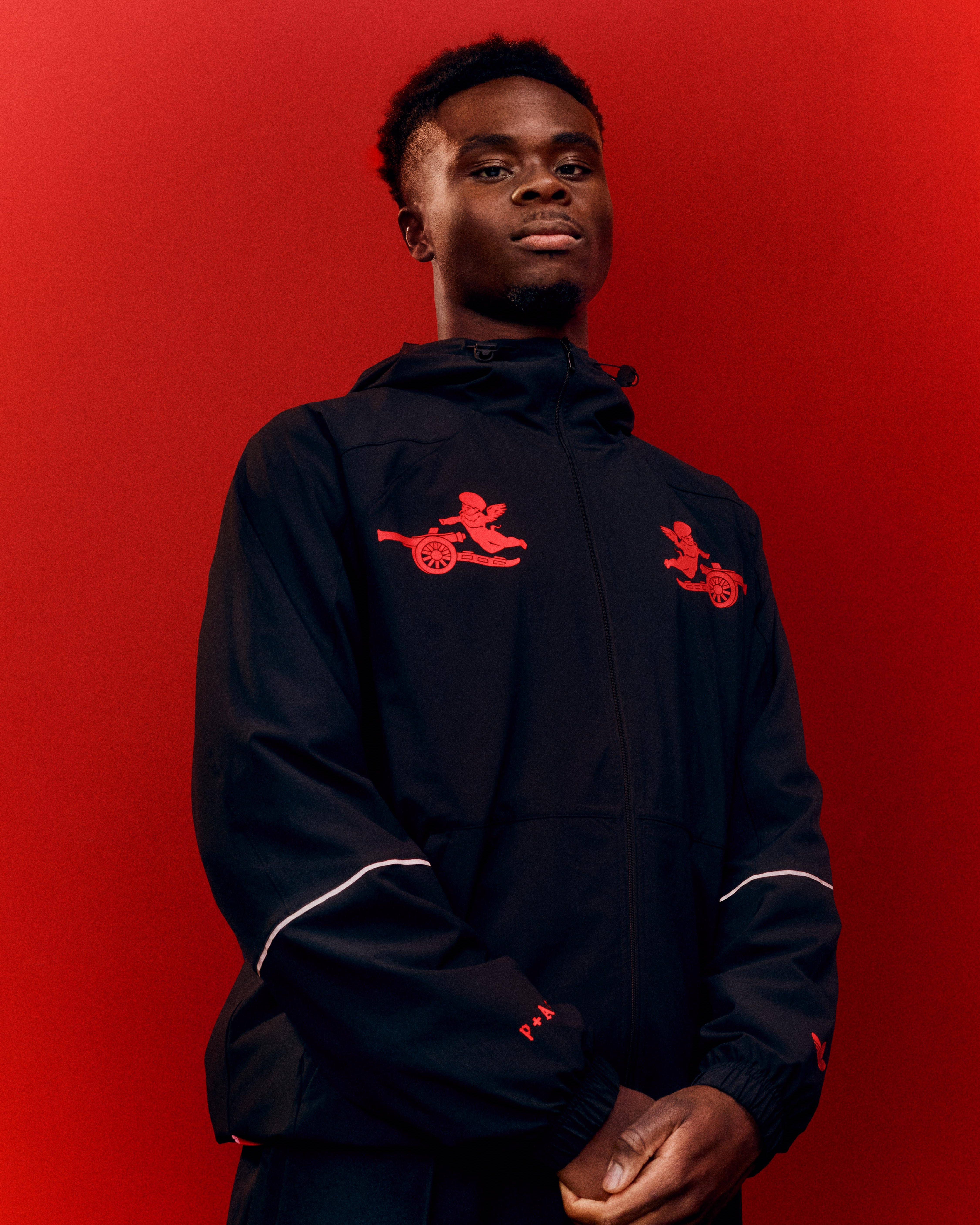 Arsenal FC Places+Faces Jacket editorial images