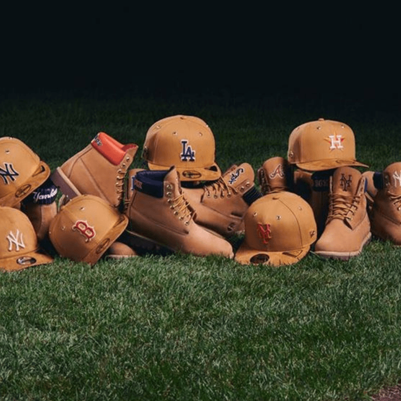 Timberland x New Era MLB collection
